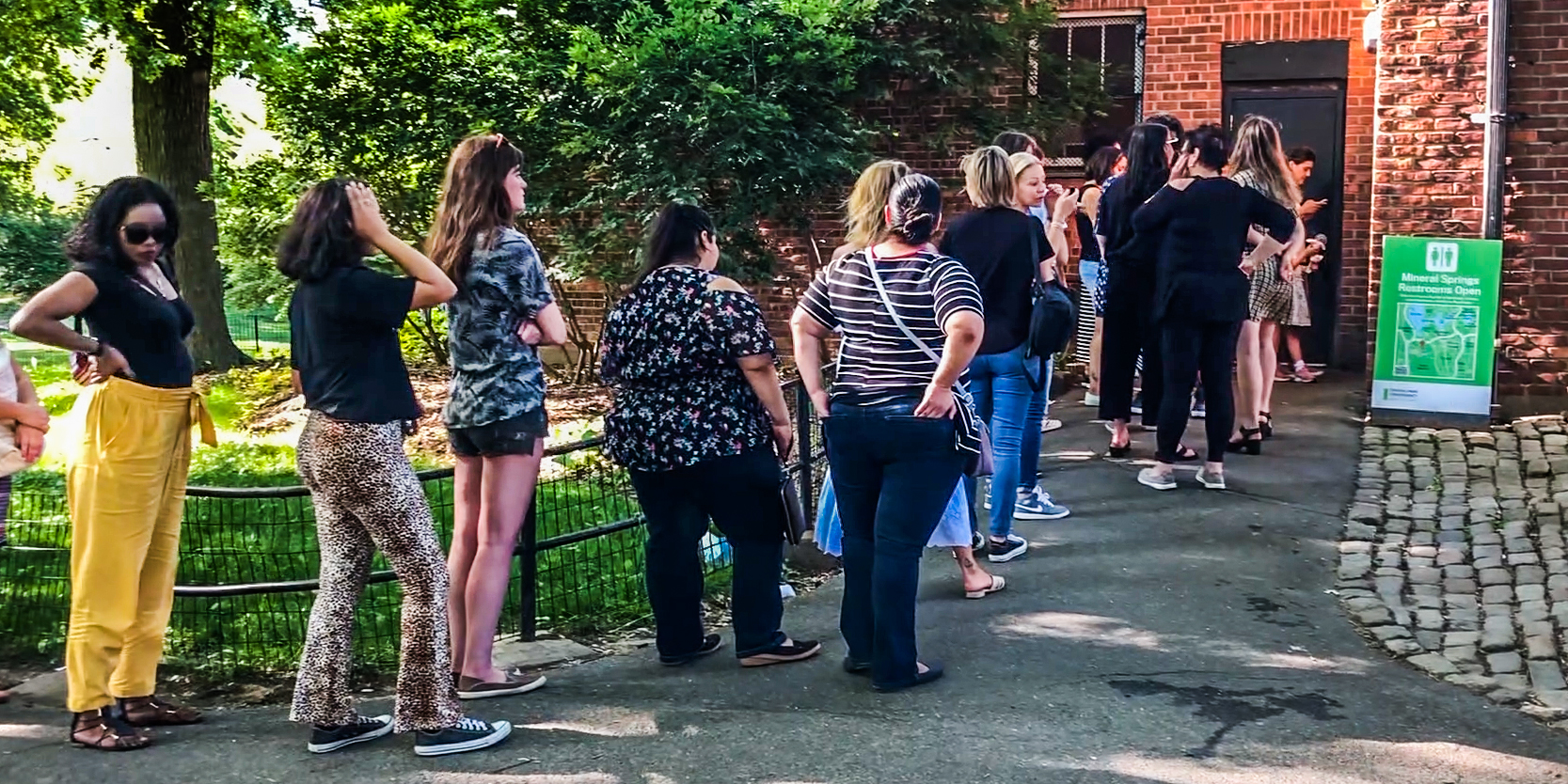 Why Women Always Wait in Line for the Bathroom Longer Than Men