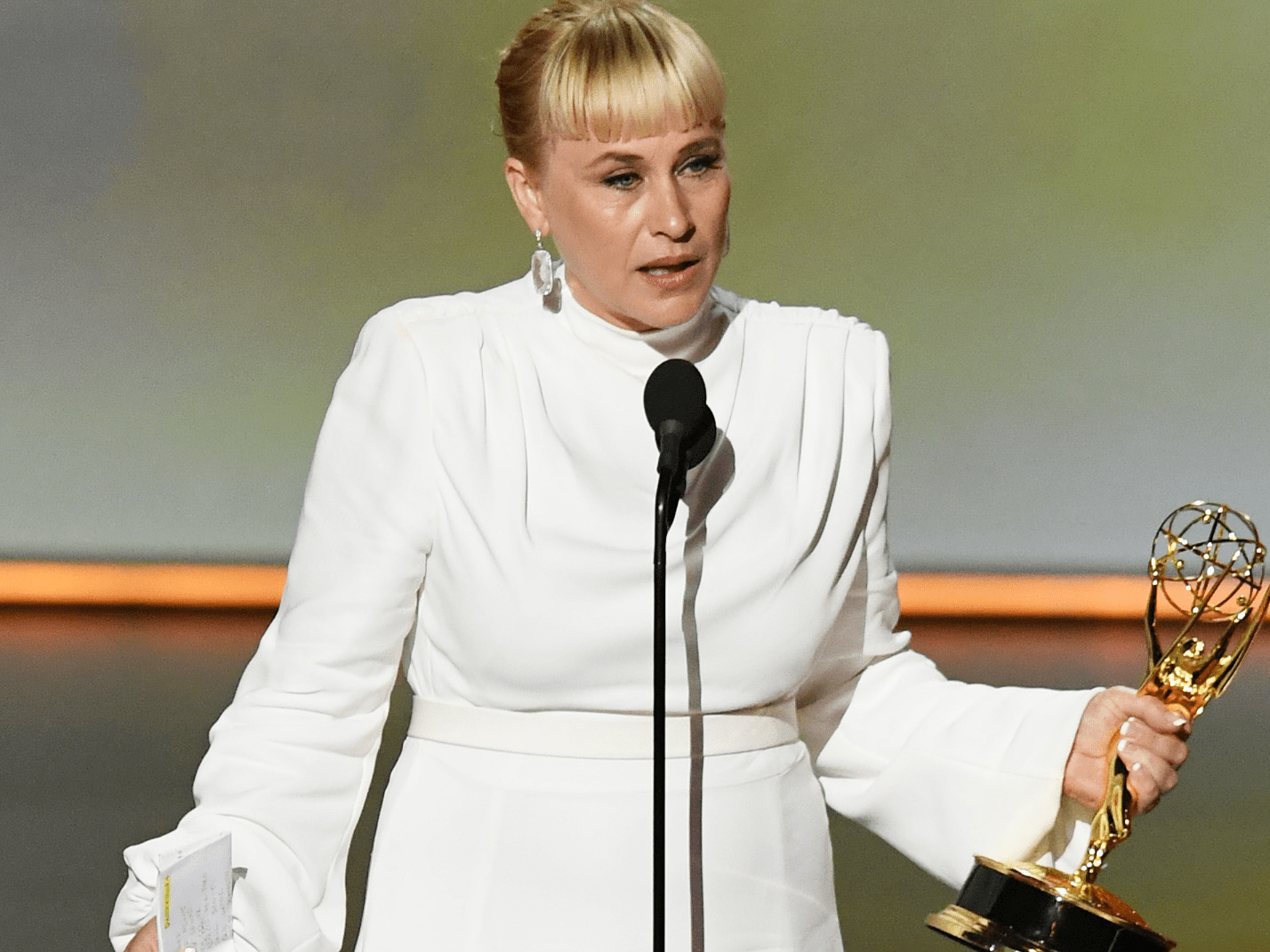 Emmys 2019 Patricia Arquette Honors Sister Alexis and Champions Trans