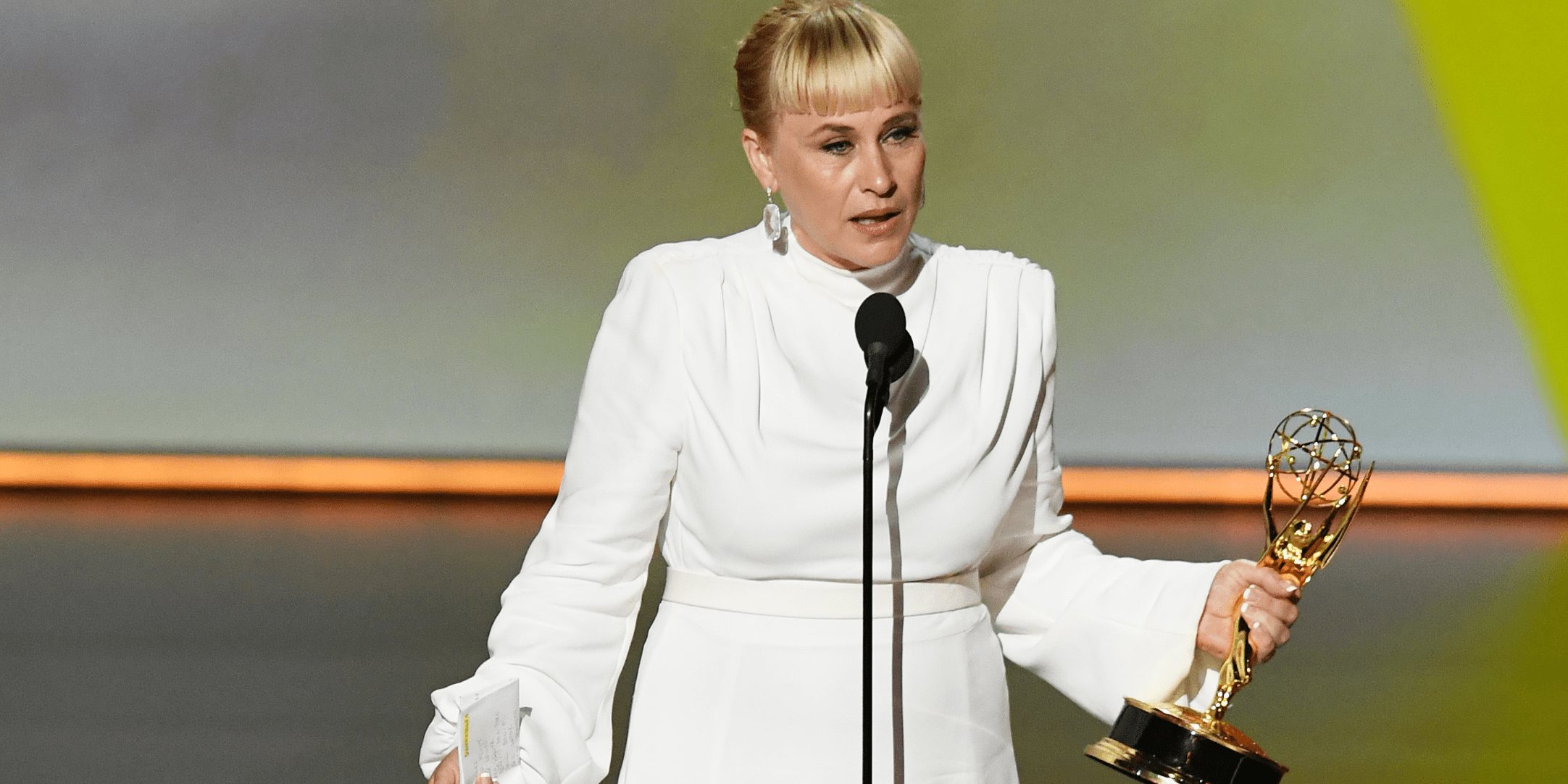 Emmys 2019 Patricia Arquette Honors Sister Alexis and Champions Trans