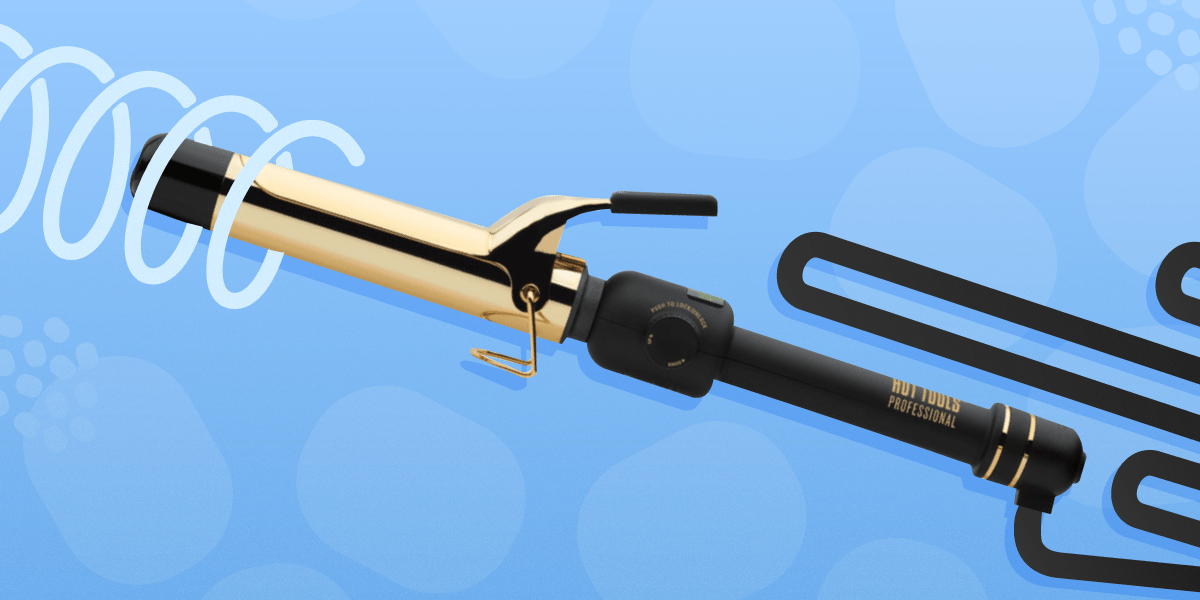 REVIEW the Hot Tools 24K Gold Curling Iron Tamed My Thick, Unruly Hair