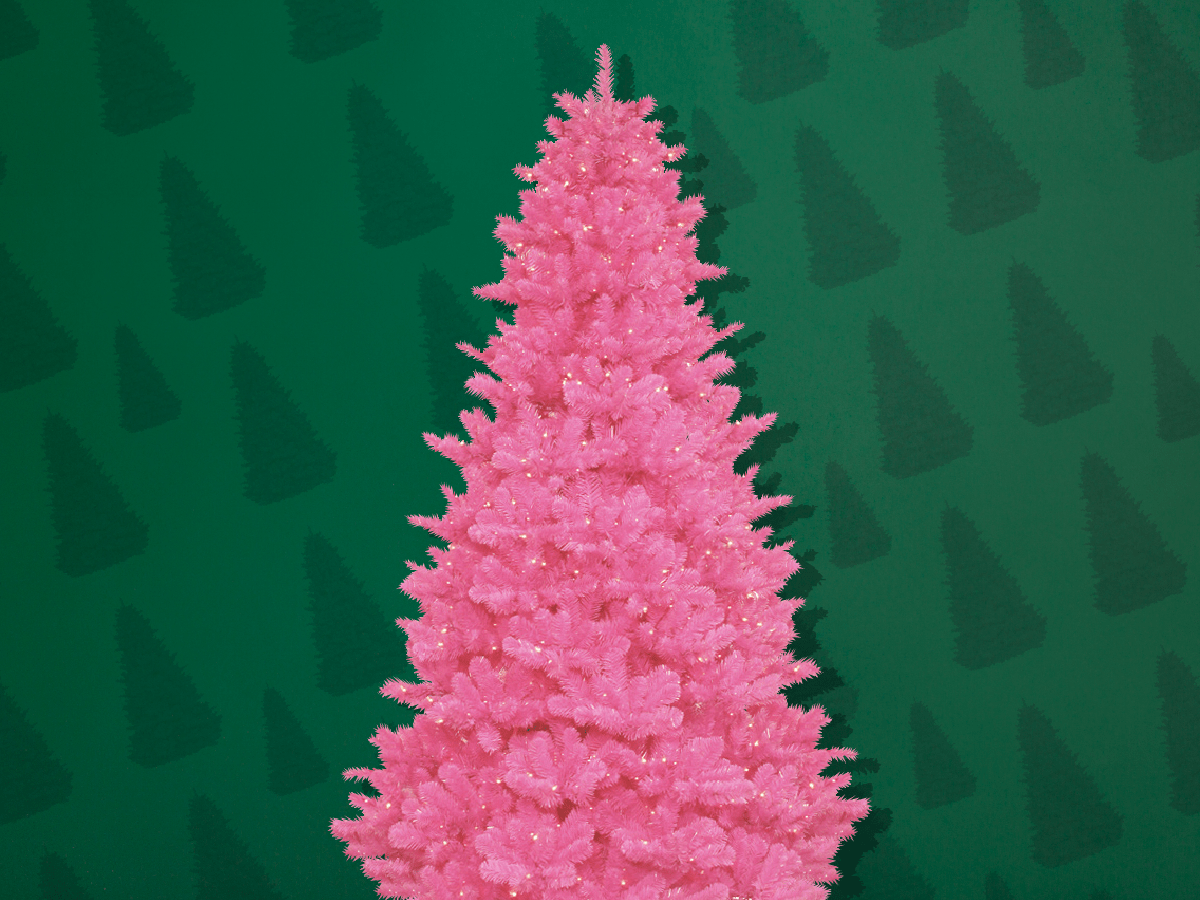 Pink Christmas Trees on Amazon, Walmart, Wayfair, and More