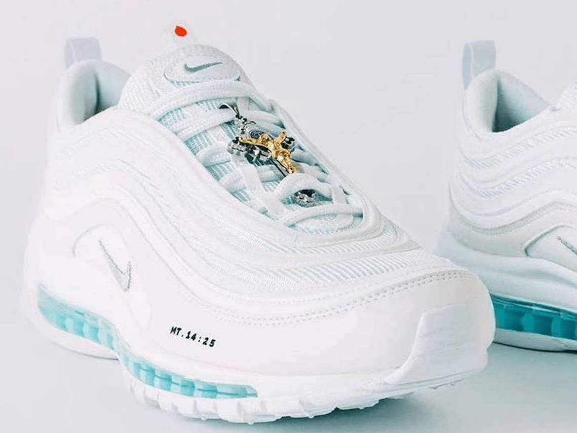 JesusInspired Sneakers Filled With Holy Water Sell Out Instantly