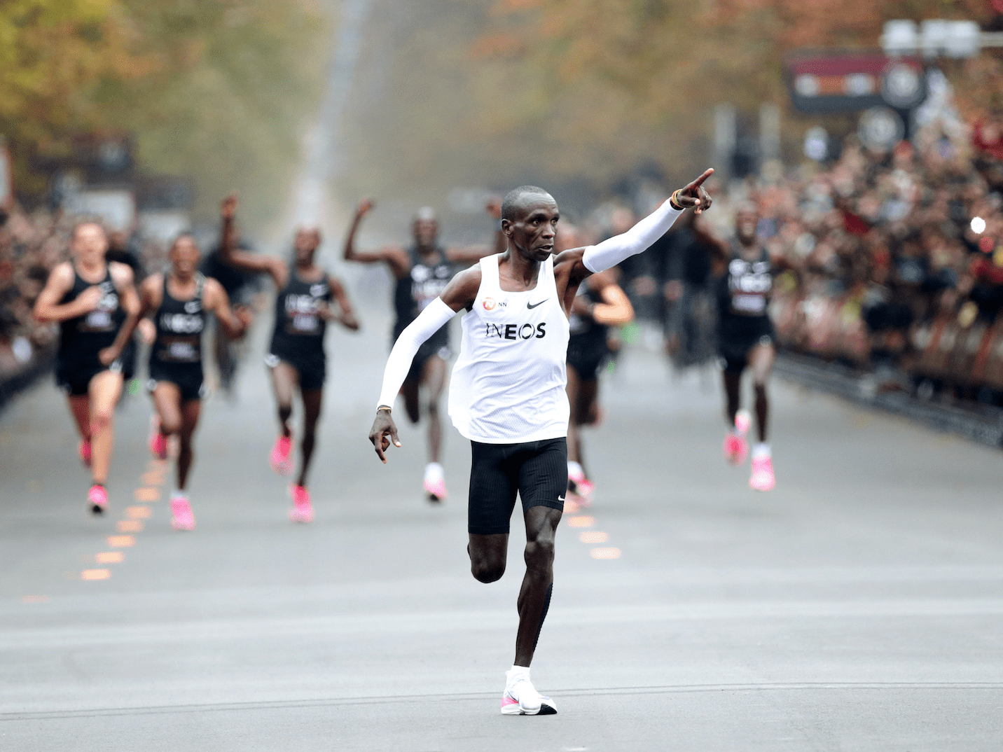 Eliud Kipchoge First Person to Run Marathon in Under 2 Hours