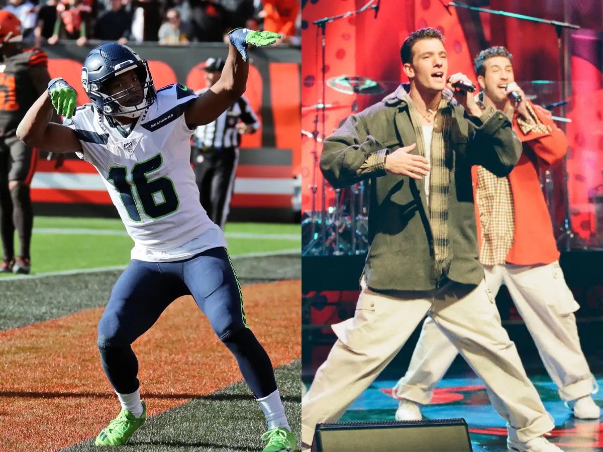 The Seattle Seahawks Celebrated a Touchdown With NSYNC's 'Bye, Bye, Bye