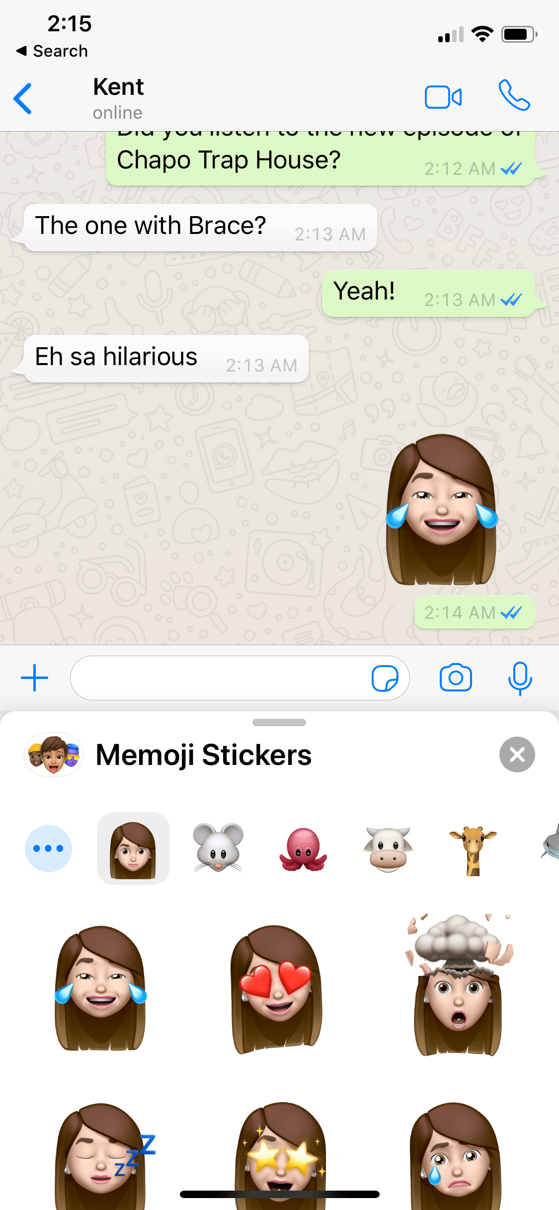 How to Send a Memoji on WhatsApp on an iPhone With IOS 13