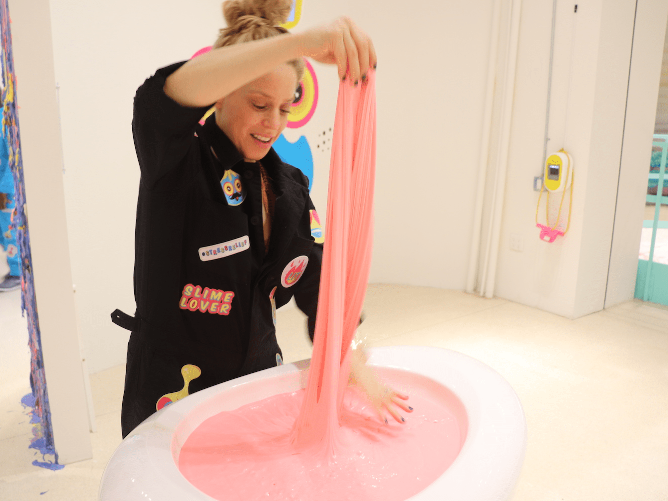 I Visited the Sloomoo Institute, a Popup Slime Museum in New York City