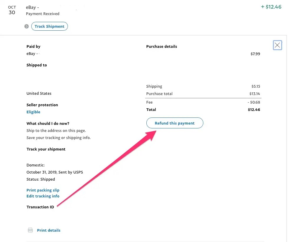 How To Get A Refund From Paypal Payment Payment Poin