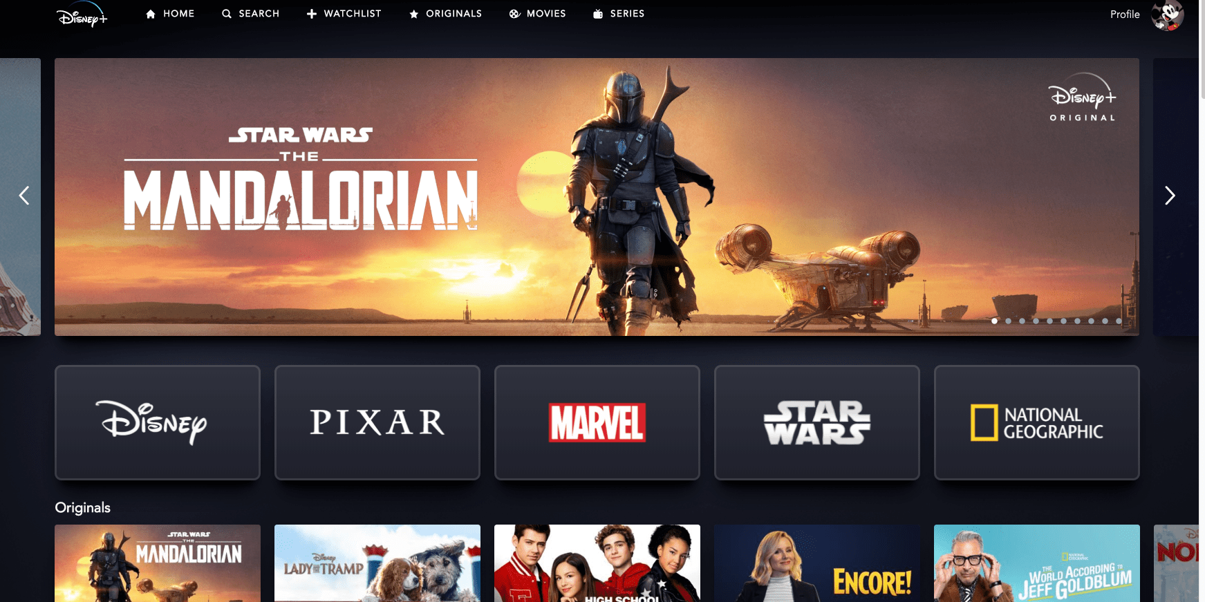 What it's like to use the new Disney Plus streaming app Pictures