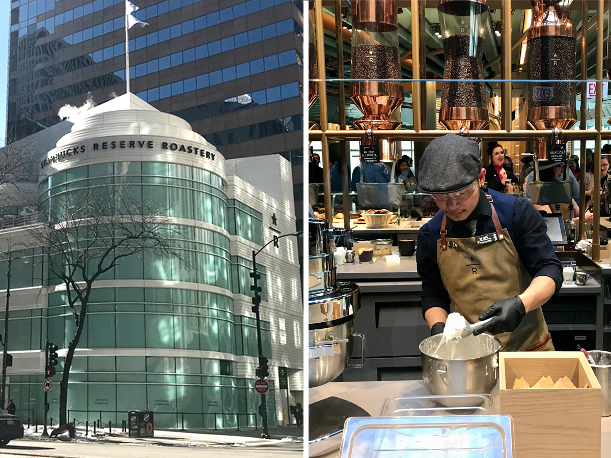 Photo Tour Inside the Biggest Starbucks in the World in Chicago