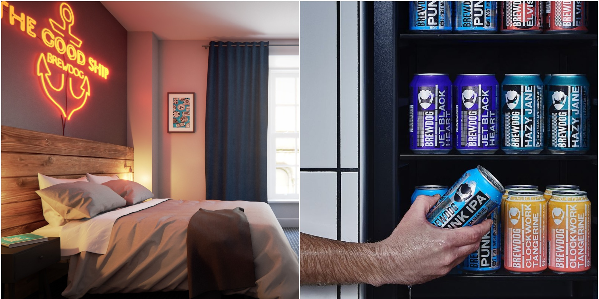 BrewDog Opens DogFriendly Scotland Hotel With Shower Beer Fridges