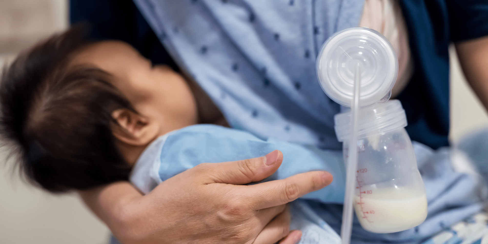 How long can breast milk sit out vs. how long it keeps in