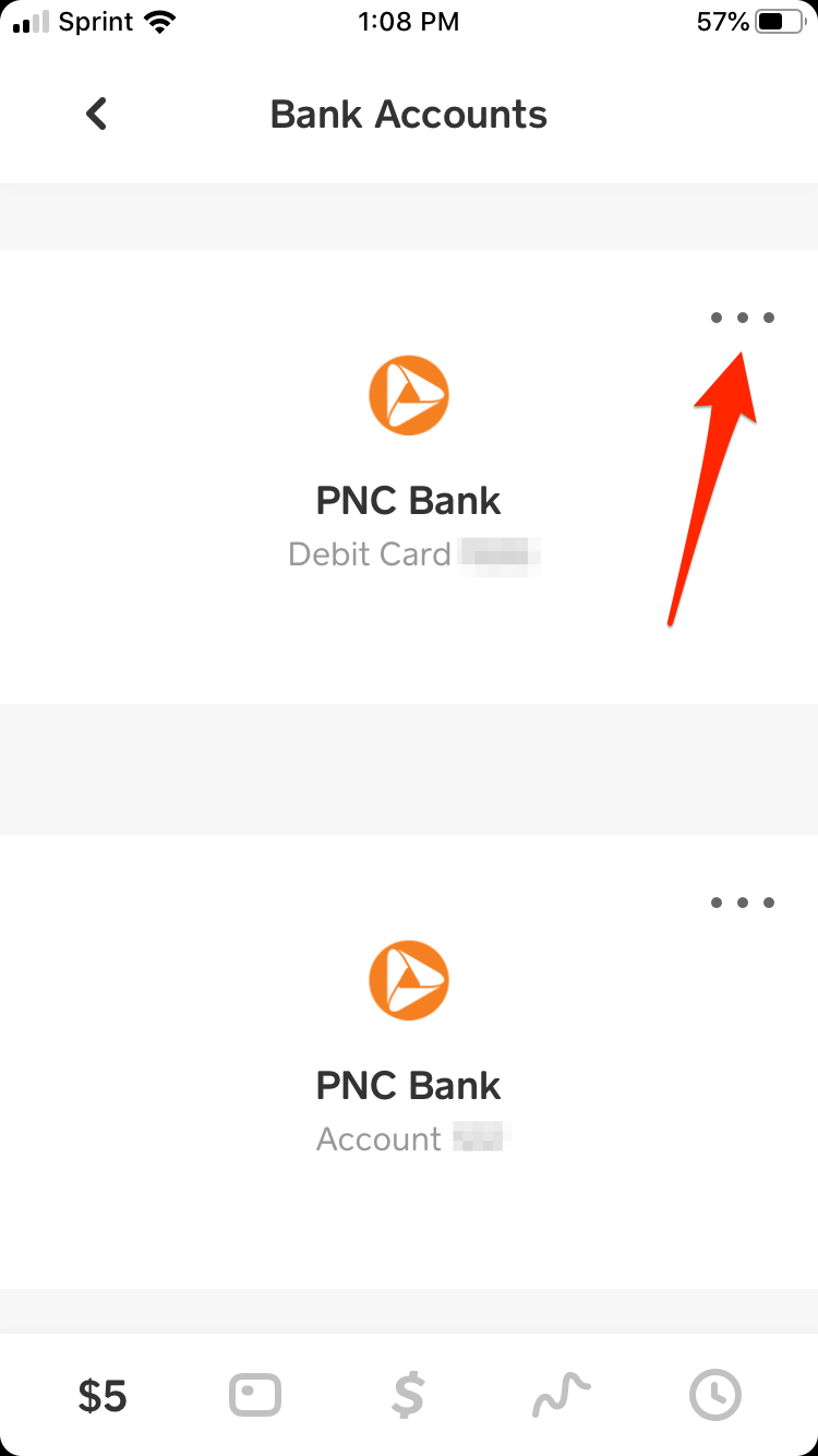 How to change your debit or credit card on Cash App