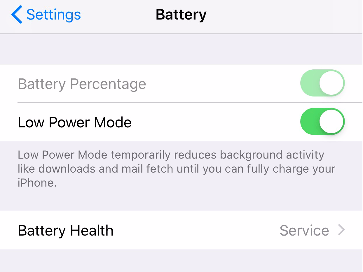 How to Disable Your iPhone's Power Save Mode Convoy