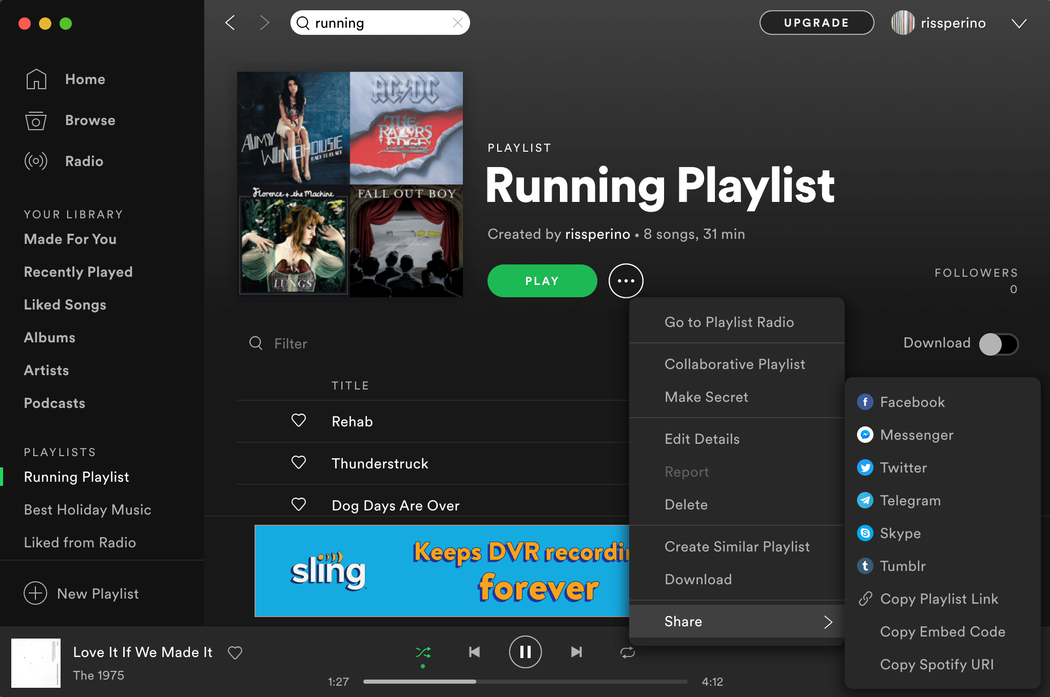 How to play spotify playlist on discord