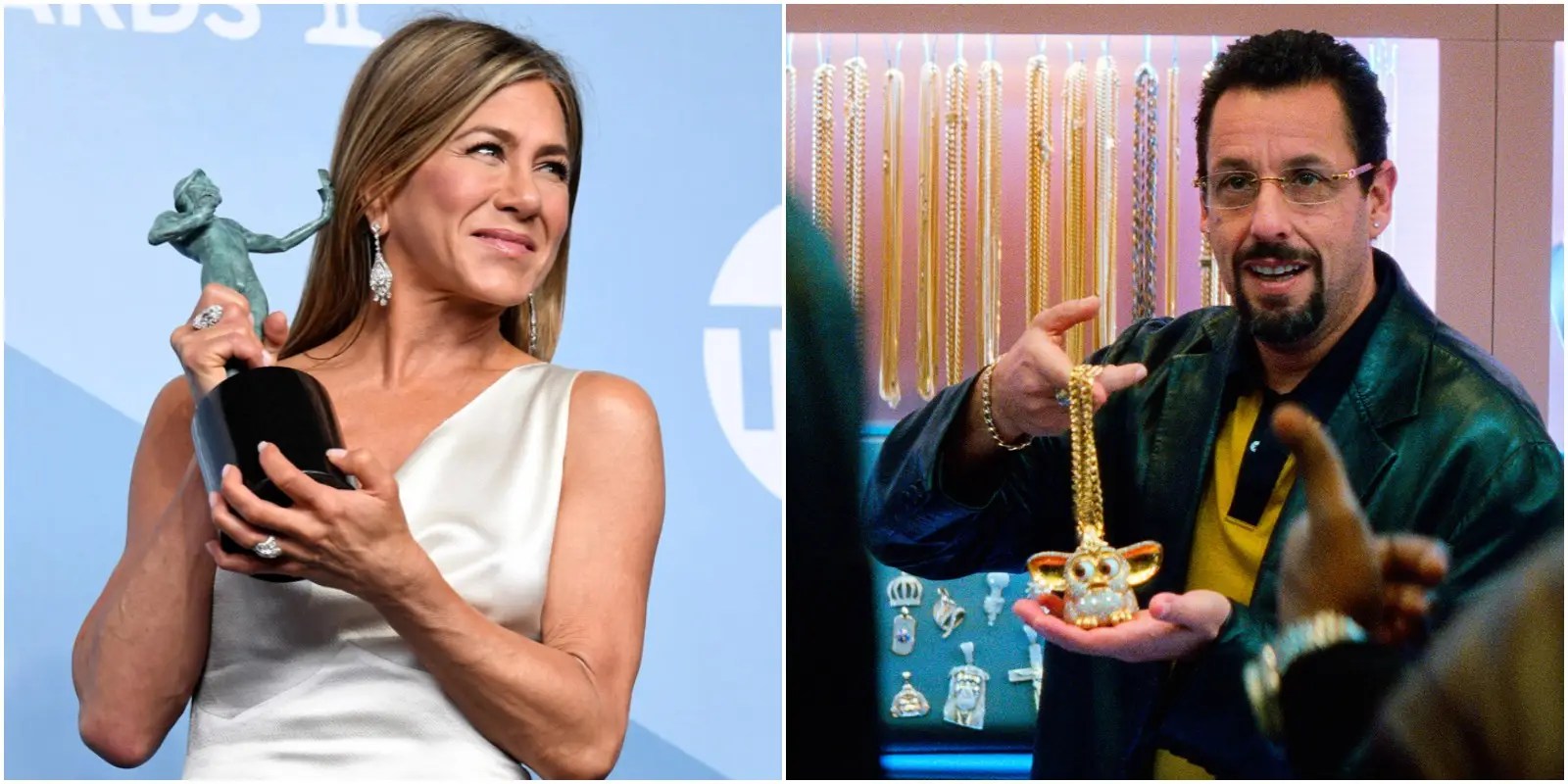 Jennifer Aniston Gives Shoutout to Adam Sandler After SAG Awards Snub