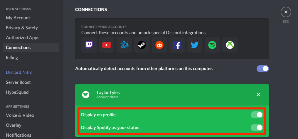 Setup Game Status On Discord Browser Link Desktop Game