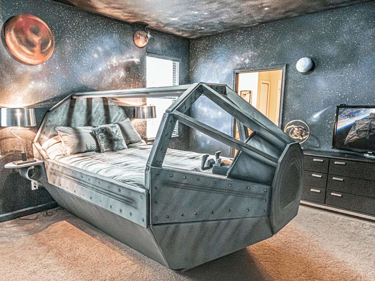 PHOTOS Unique and Huge Star WarsThemed House You Can Stay at