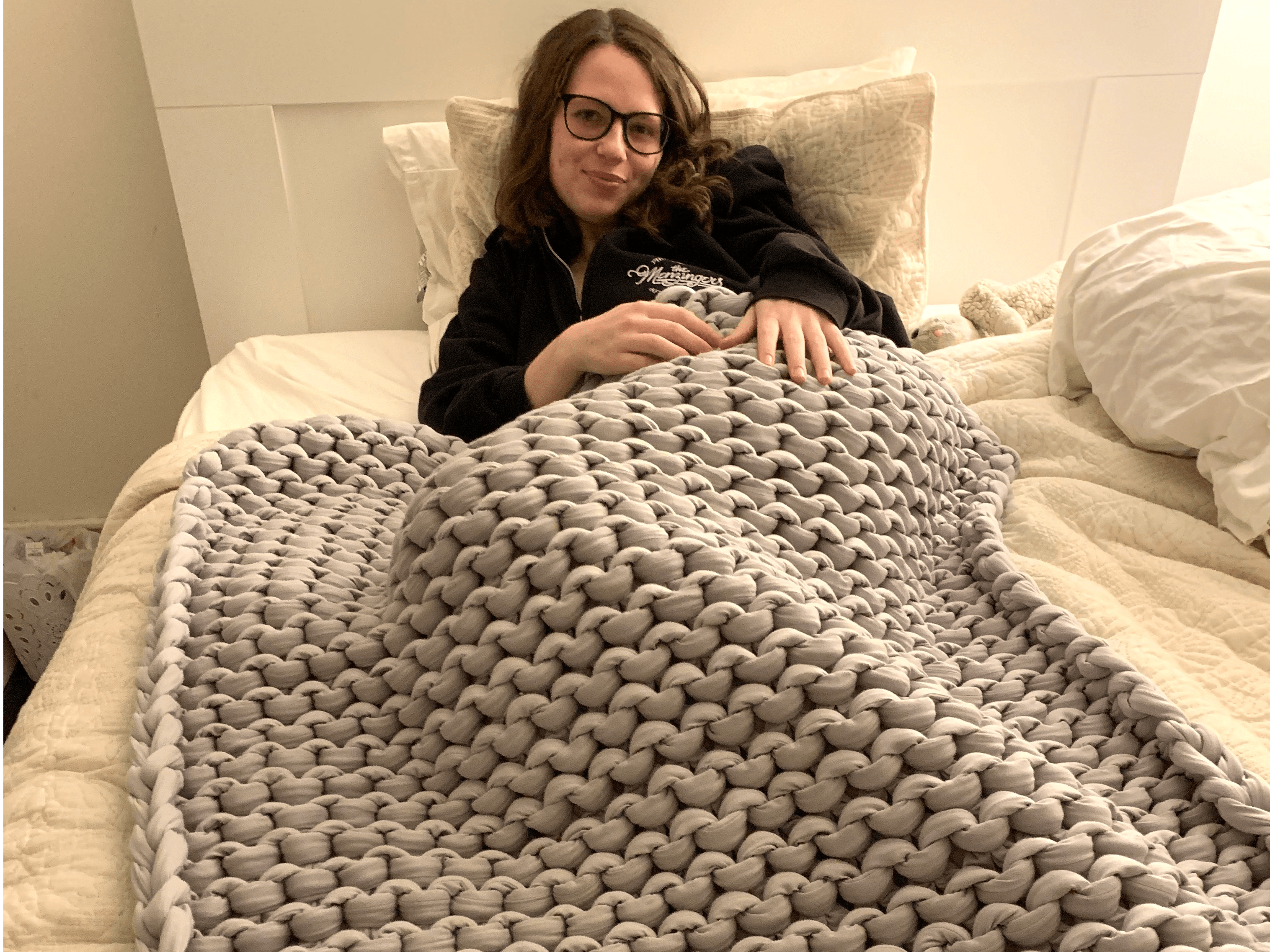 Bearaby cotton napper weighted blanket 25 blog.knak.jp