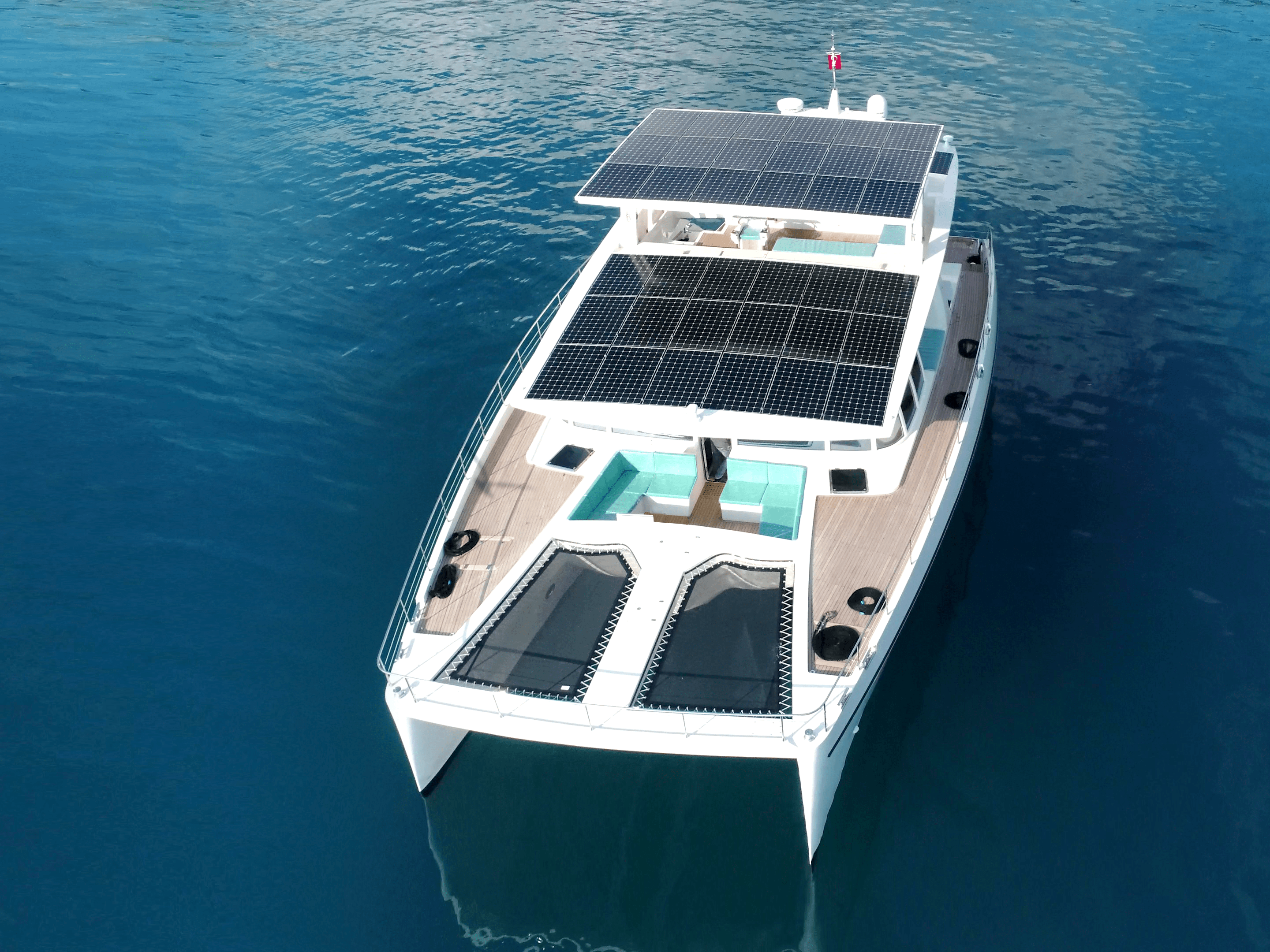 $3.3 Million Solar-Powered Yacht Can Cruise Around Indefinitely