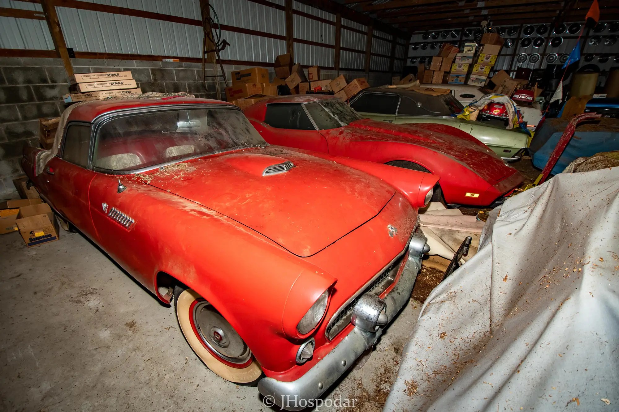 50 classic and antique cars that were found in a Pennsylvania barn will