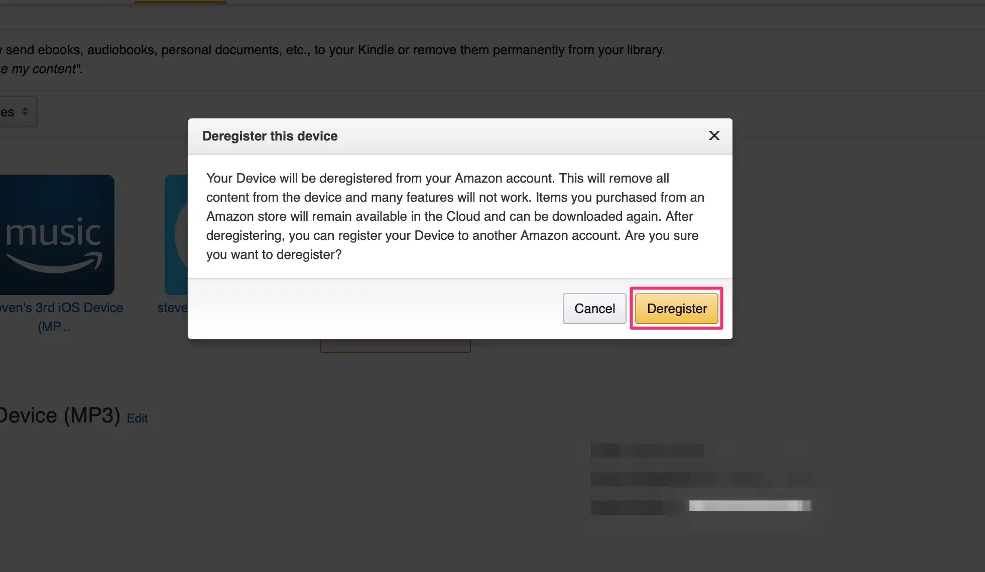 How to register a device on Amazon so you can access