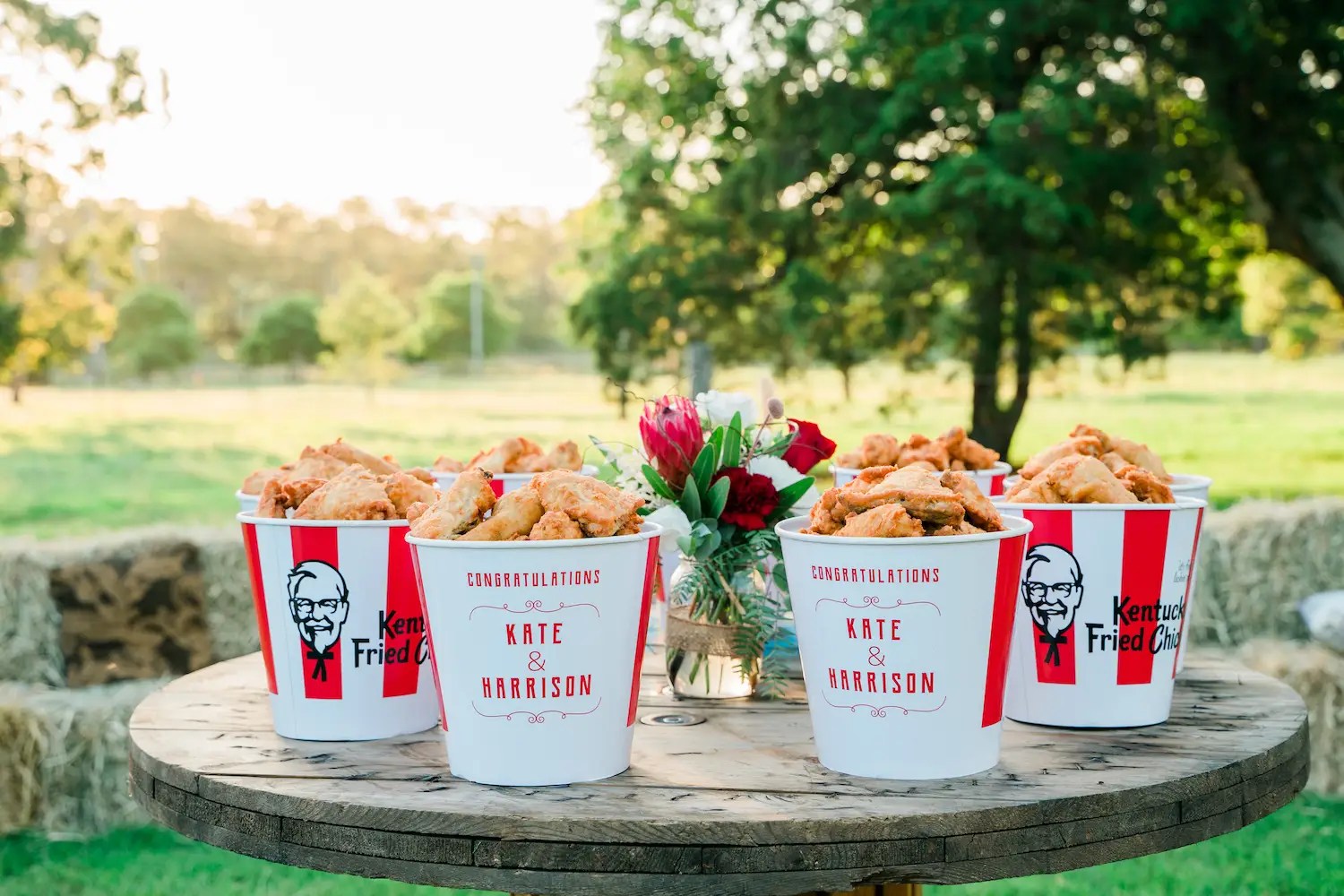 An Australian couple had the world's first official KFC