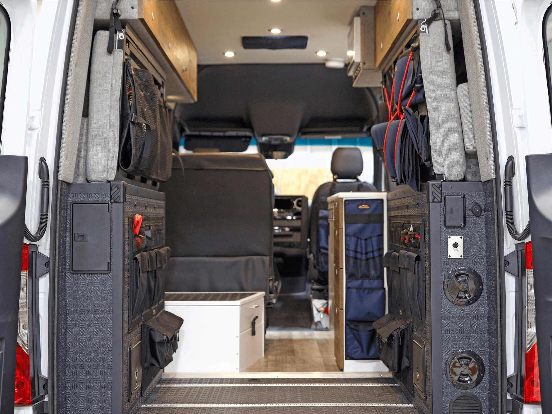 Beast Mode camper van built on MercedesBenz Sprinter can go off grid