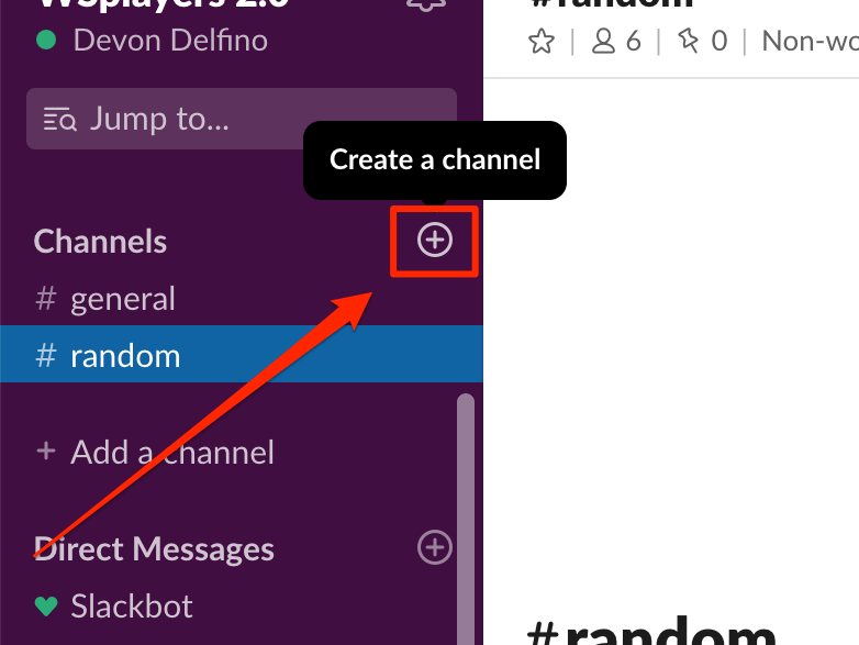 How to make a Slack channel private if it's public, or create a new