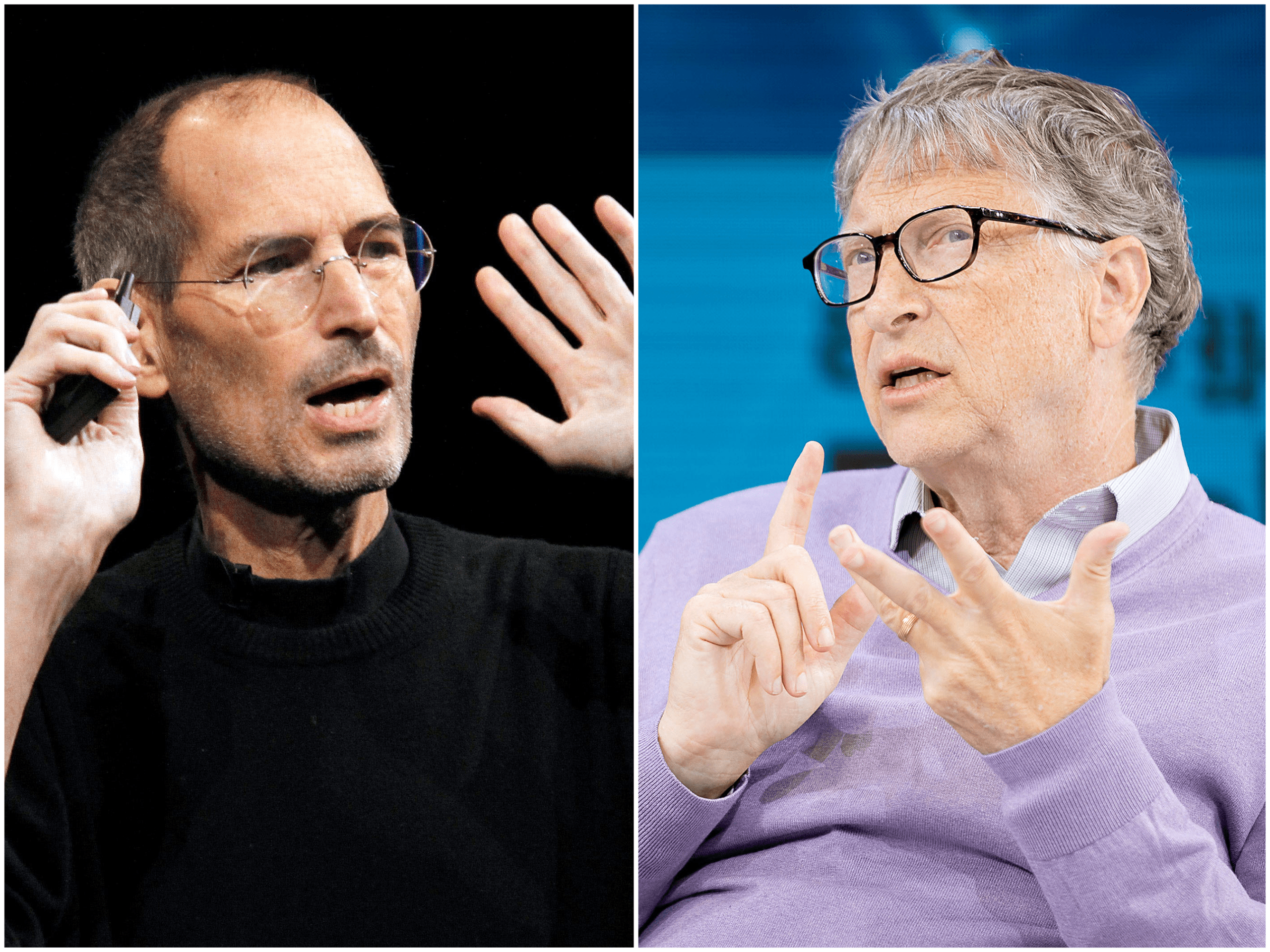Steve Jobs Vs. Bill Gates a History of Their LoveHate Relationship