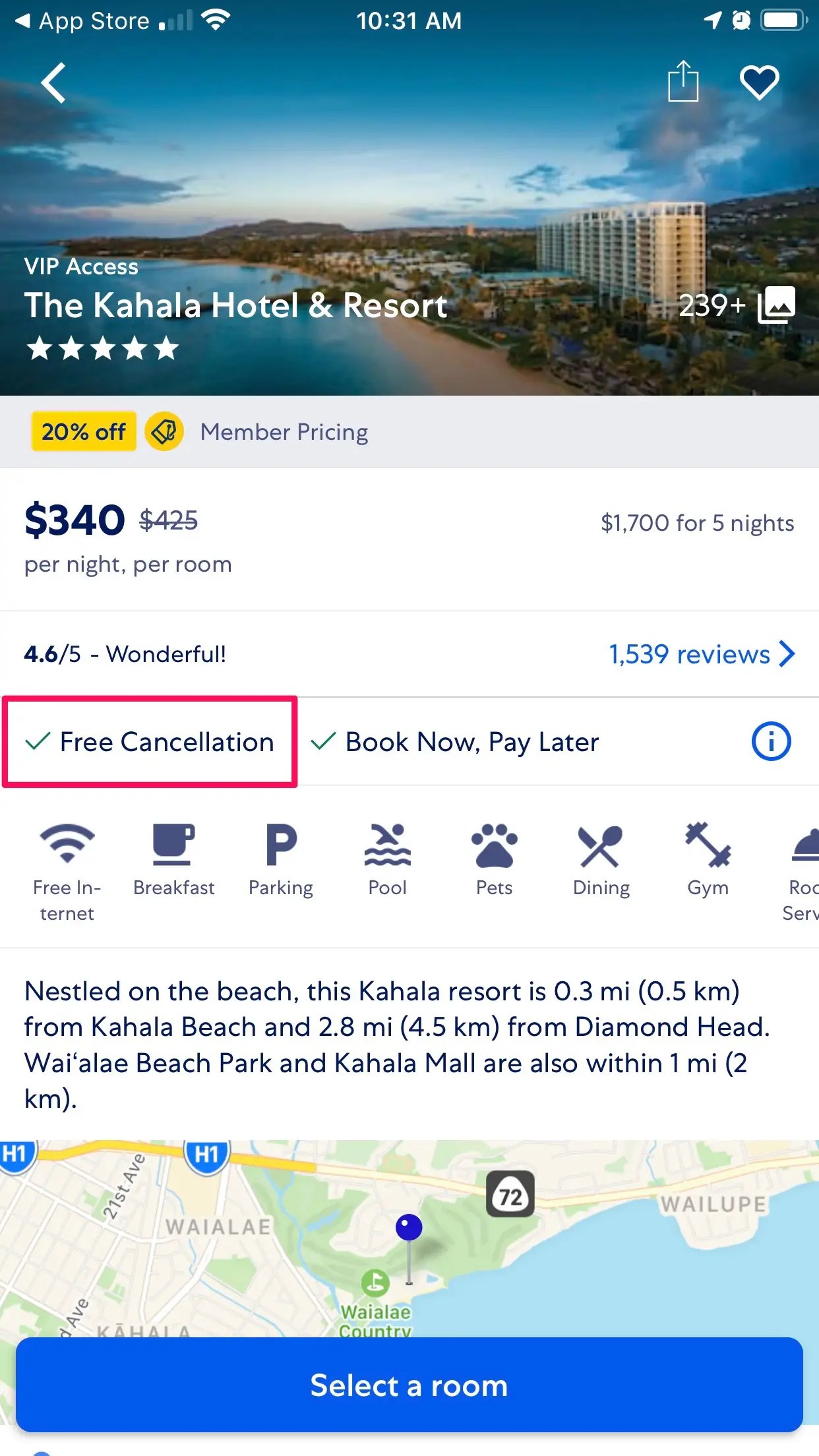 How to cancel an Expedia hotel reservation on a computer