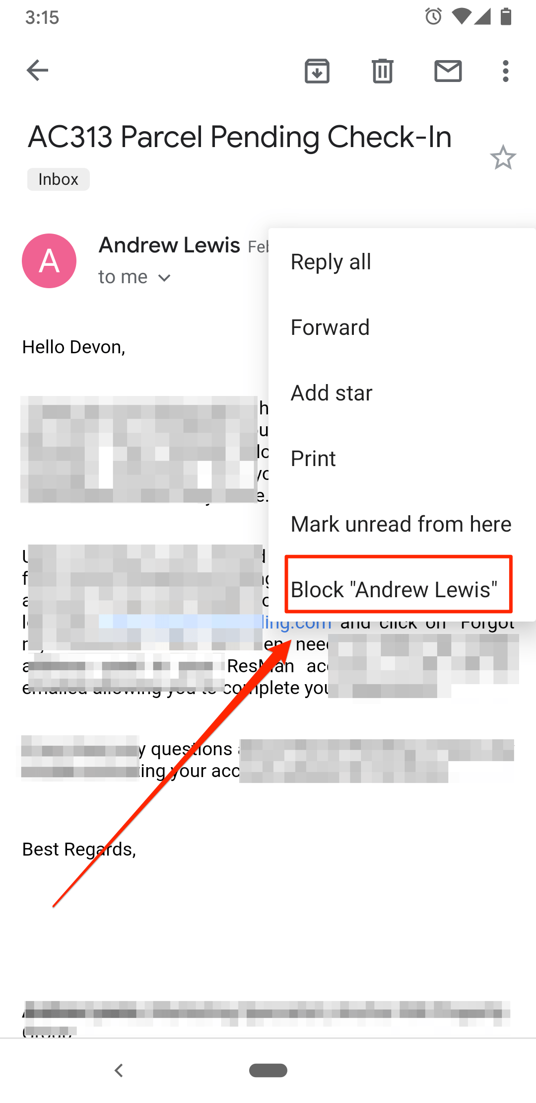 'What happens when you block someone on Gmail?' Here's