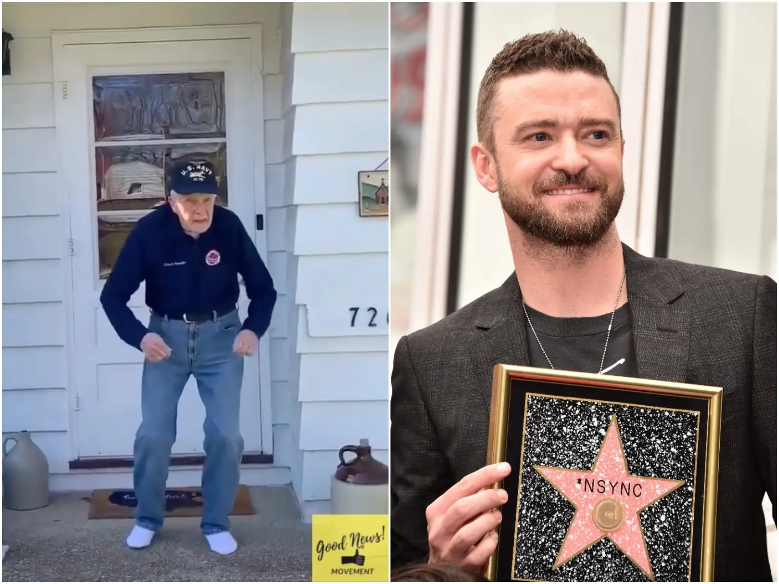 Justin Timberlake Responded to a Video of a WWII Veteran Dancing to
