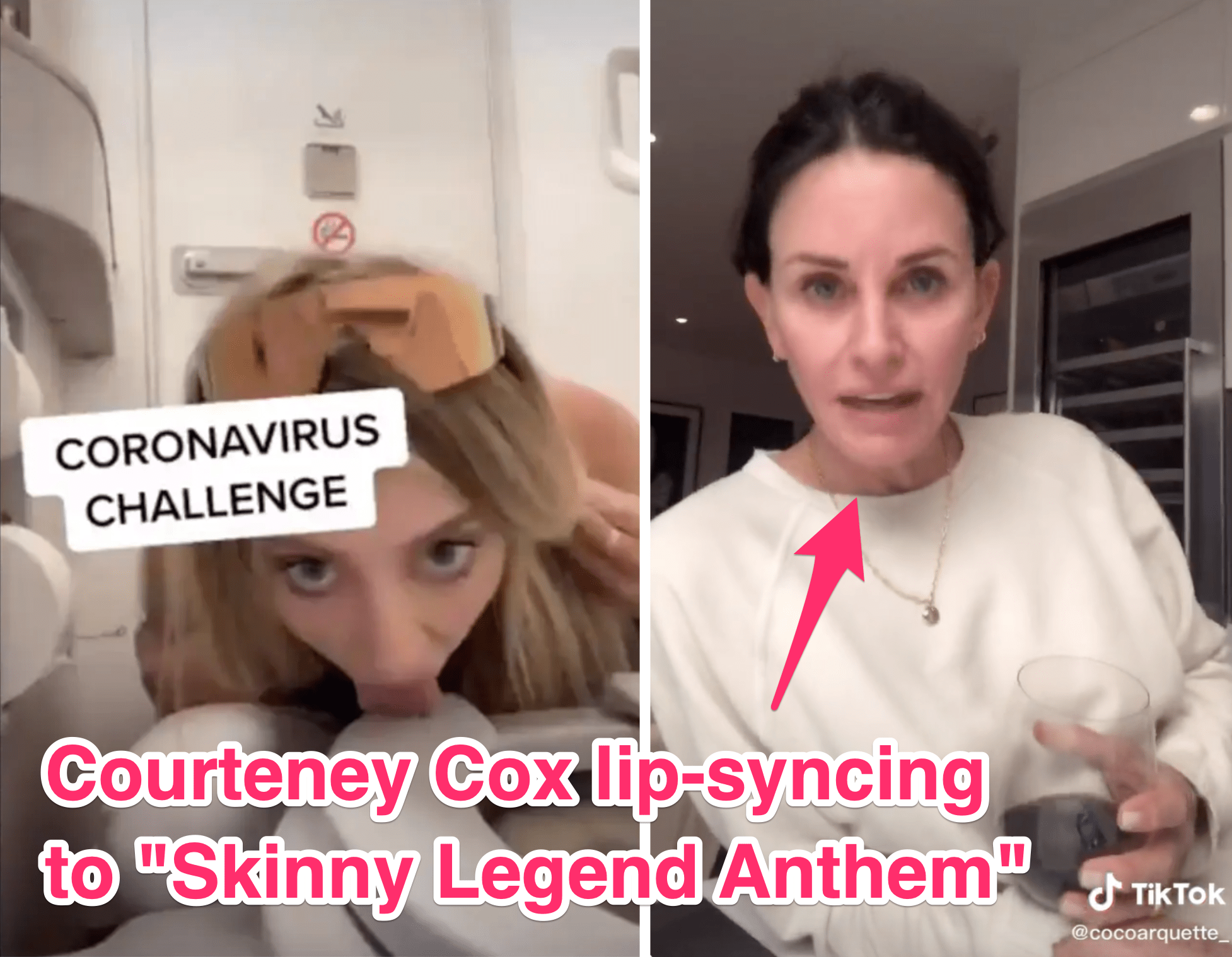 Ava Louise turns toilet licking into TikTok hit 'Skinny Legend Anthem'