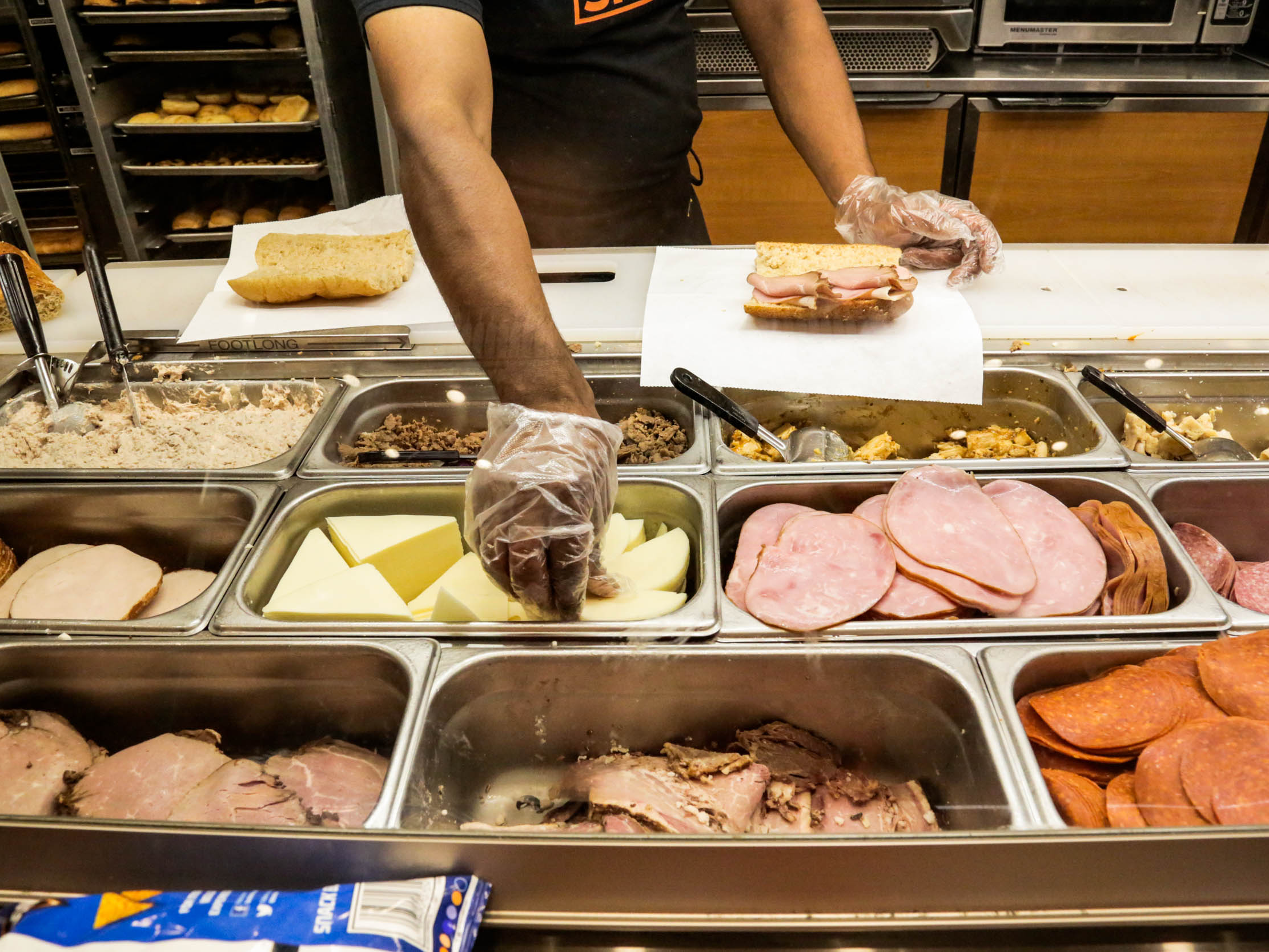 Subway Menu Toppings