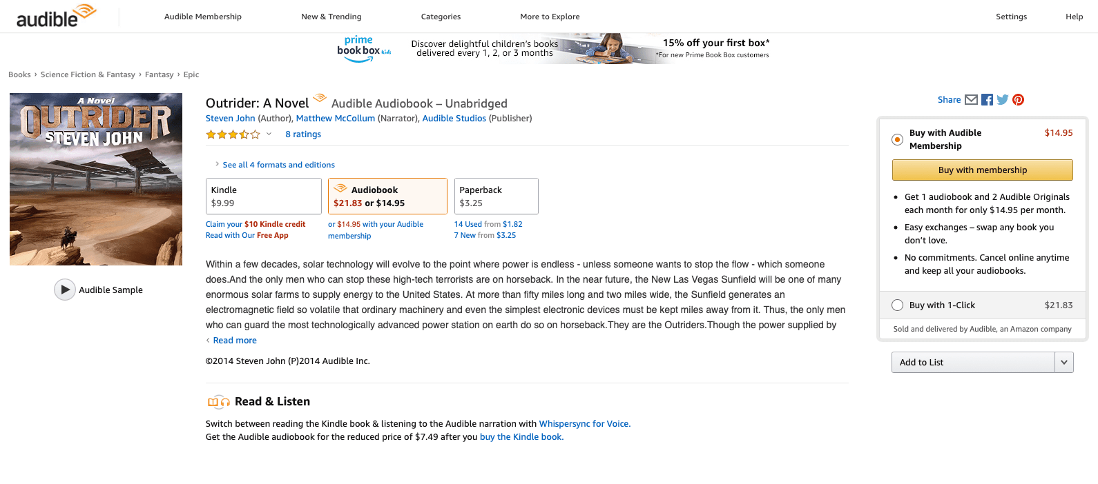 How can I add or edit payment information? Audible