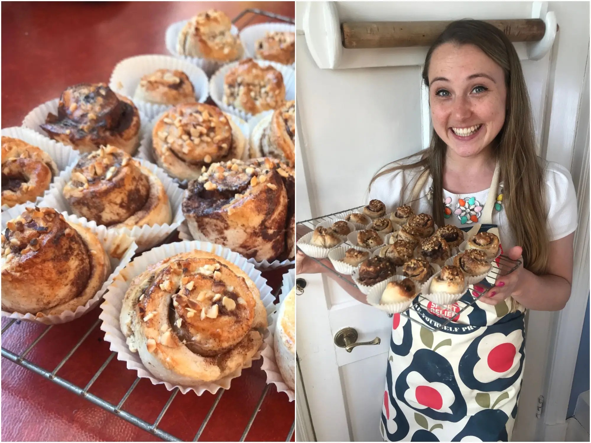 I did a virtual Swedish bun baking masterclass