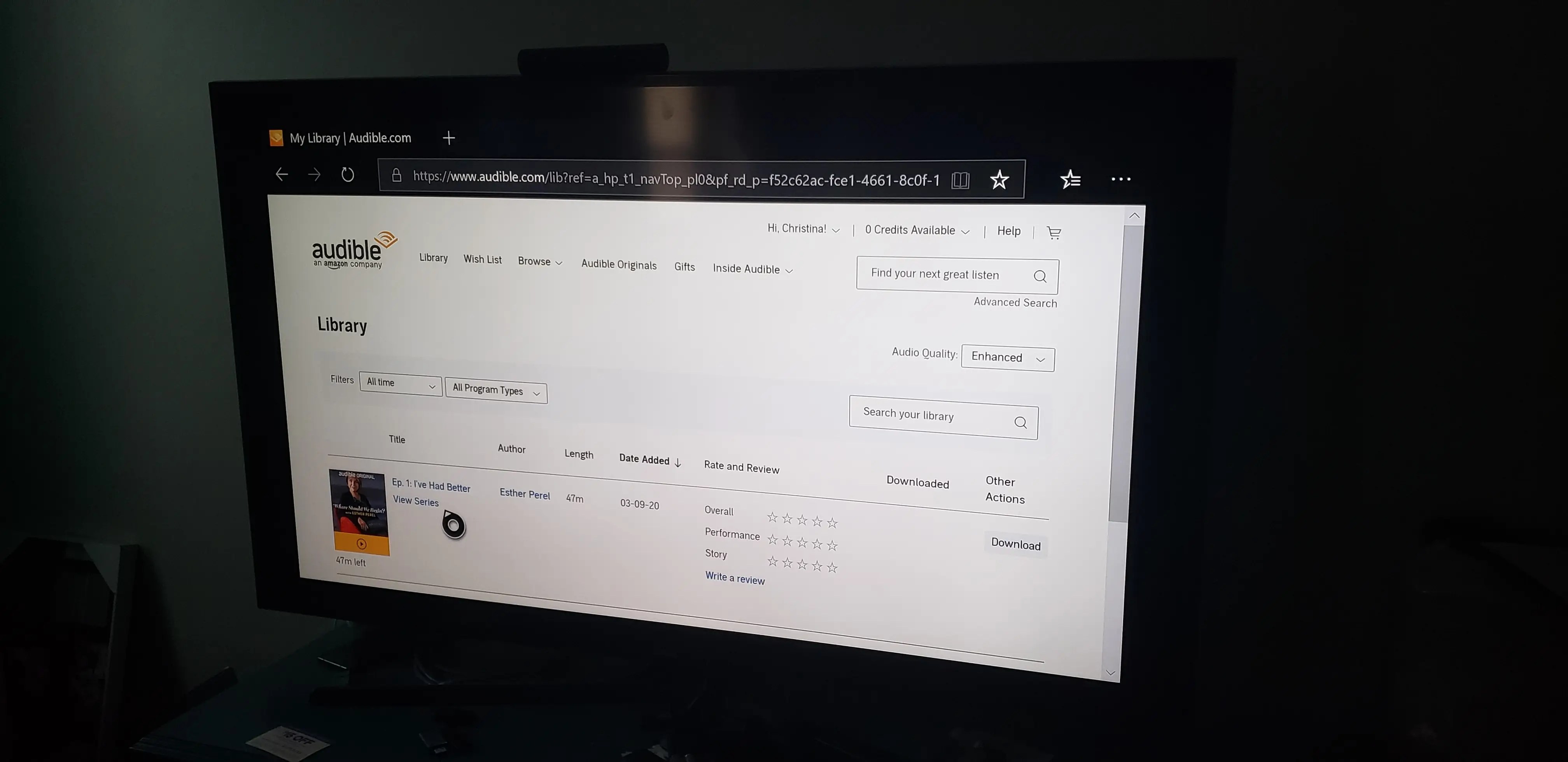 How to listen to your Audible audiobooks on an Xbox One, which lacks an