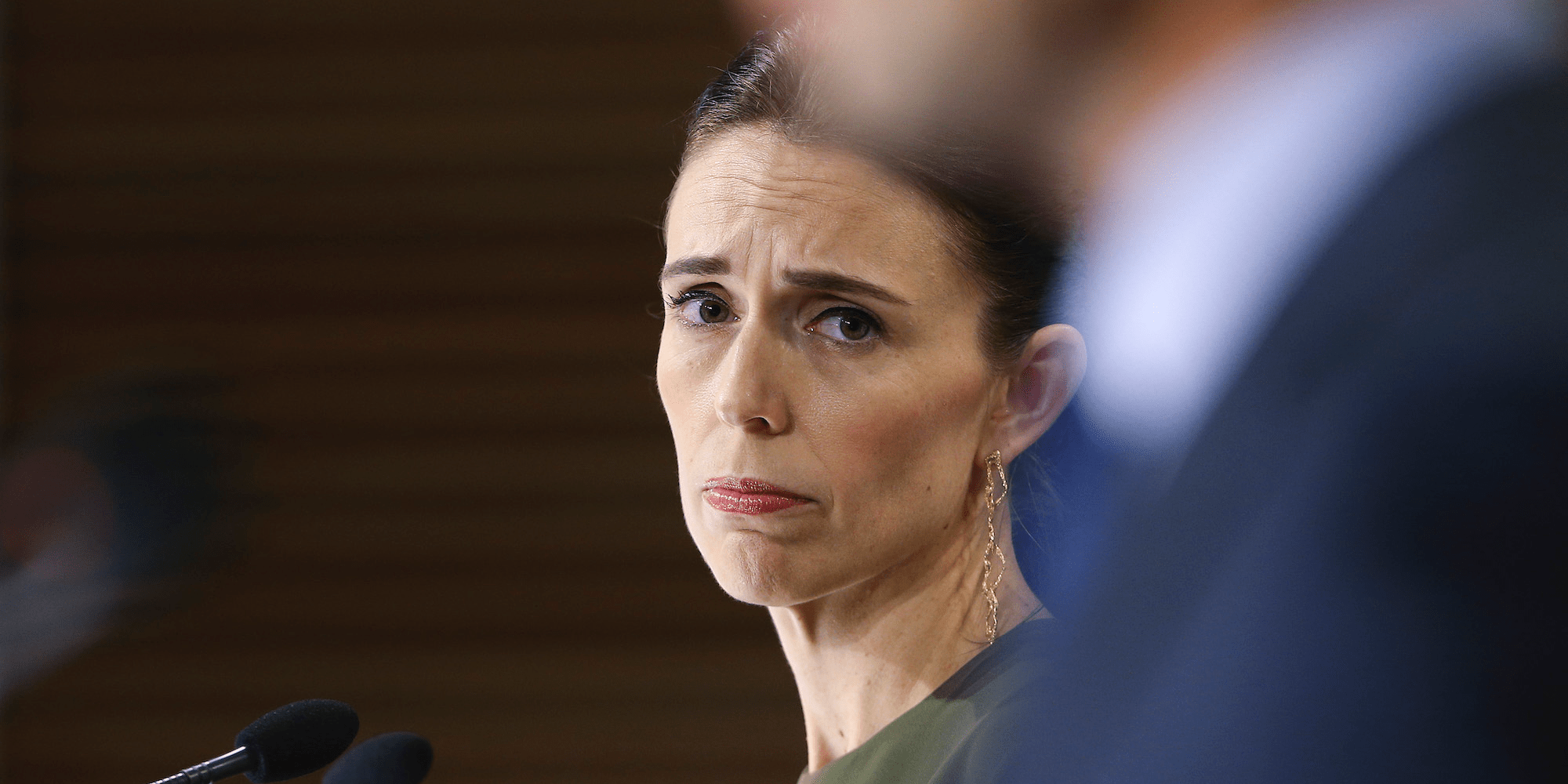 Jacinda Ardern Tells a Reporter She's Worried About His Sleep