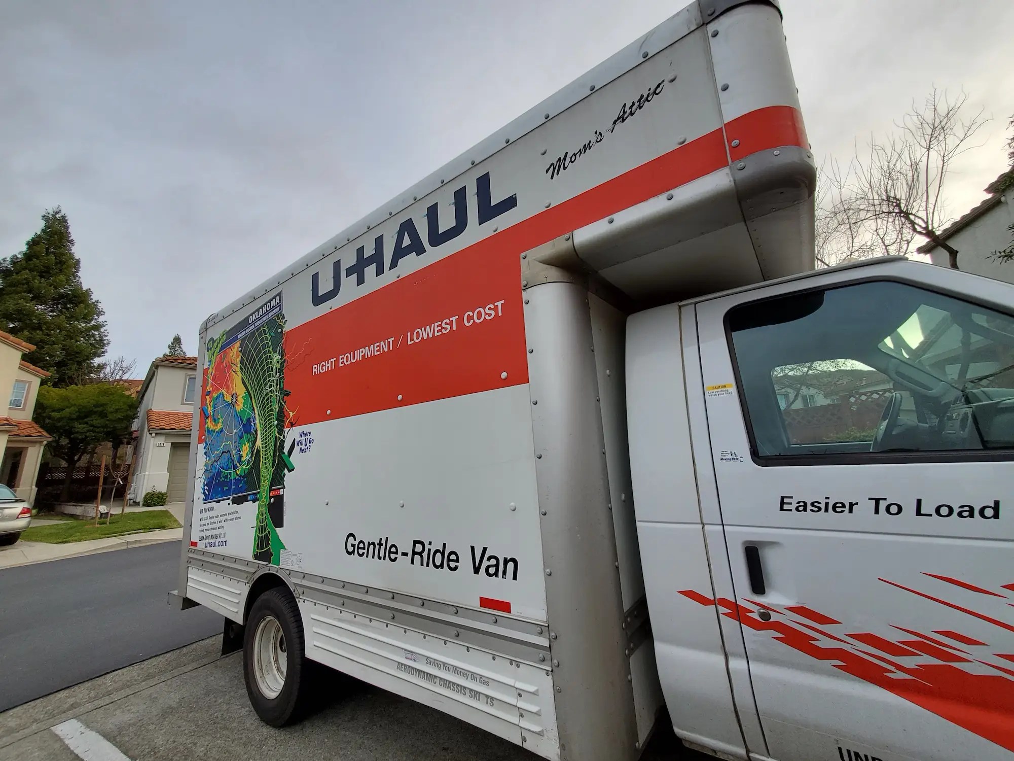 Renting a UHaul to move out of California can be 4 times more