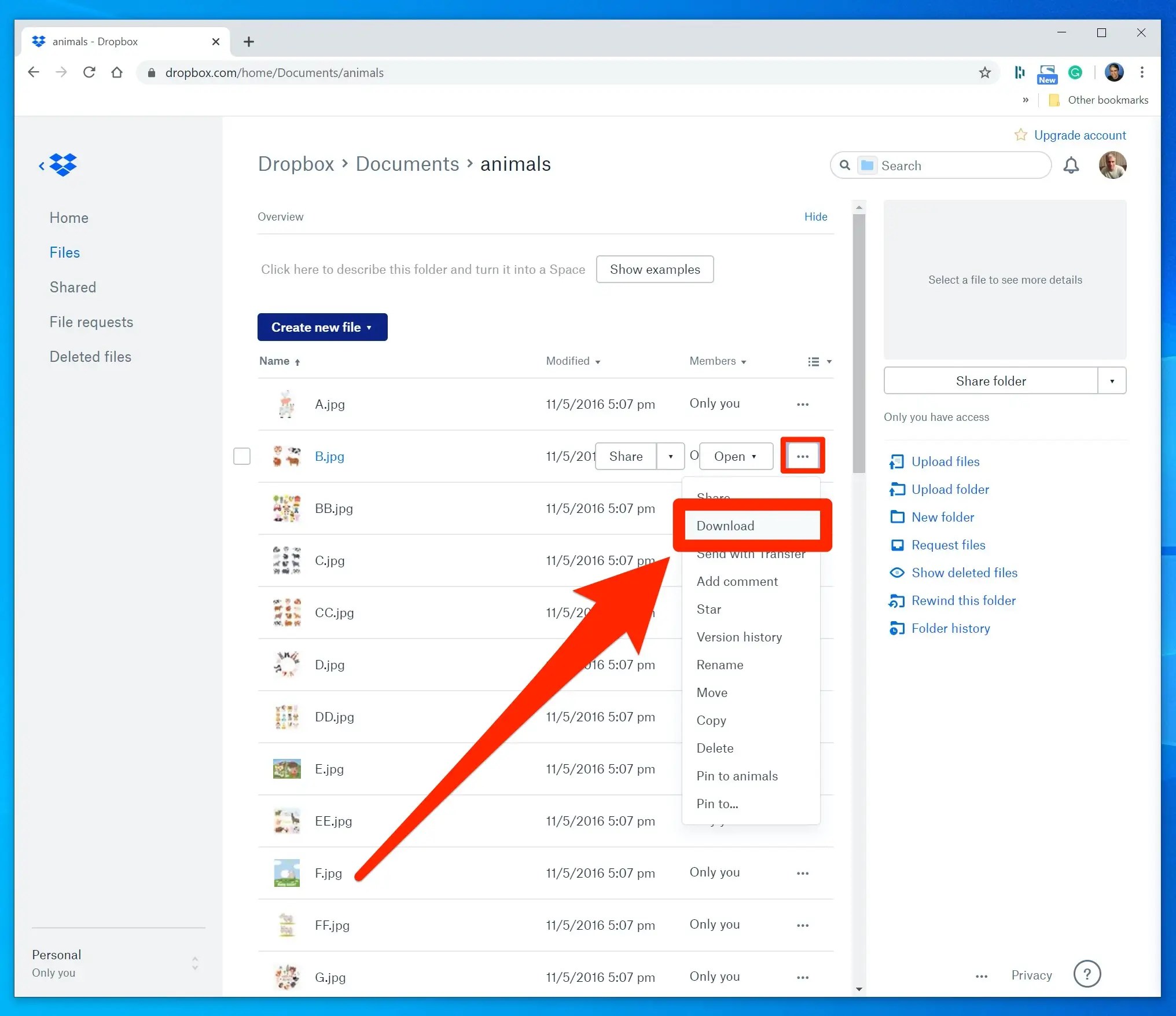 Earlier this year, dropbox overhauled its desktop client, making it more useful vs. How To Download Files From Dropbox On A Mac Or Pc Business Insider