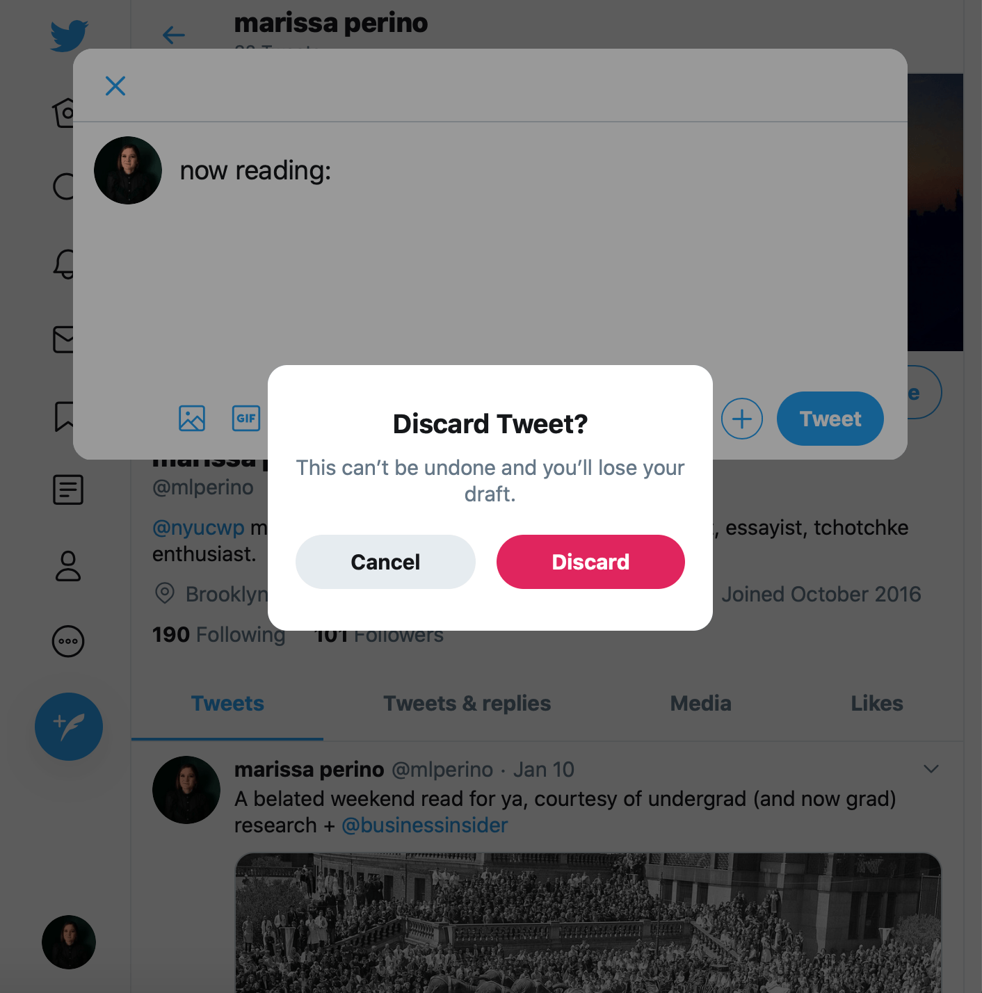 How to find your Drafts on Twitter and create or delete them