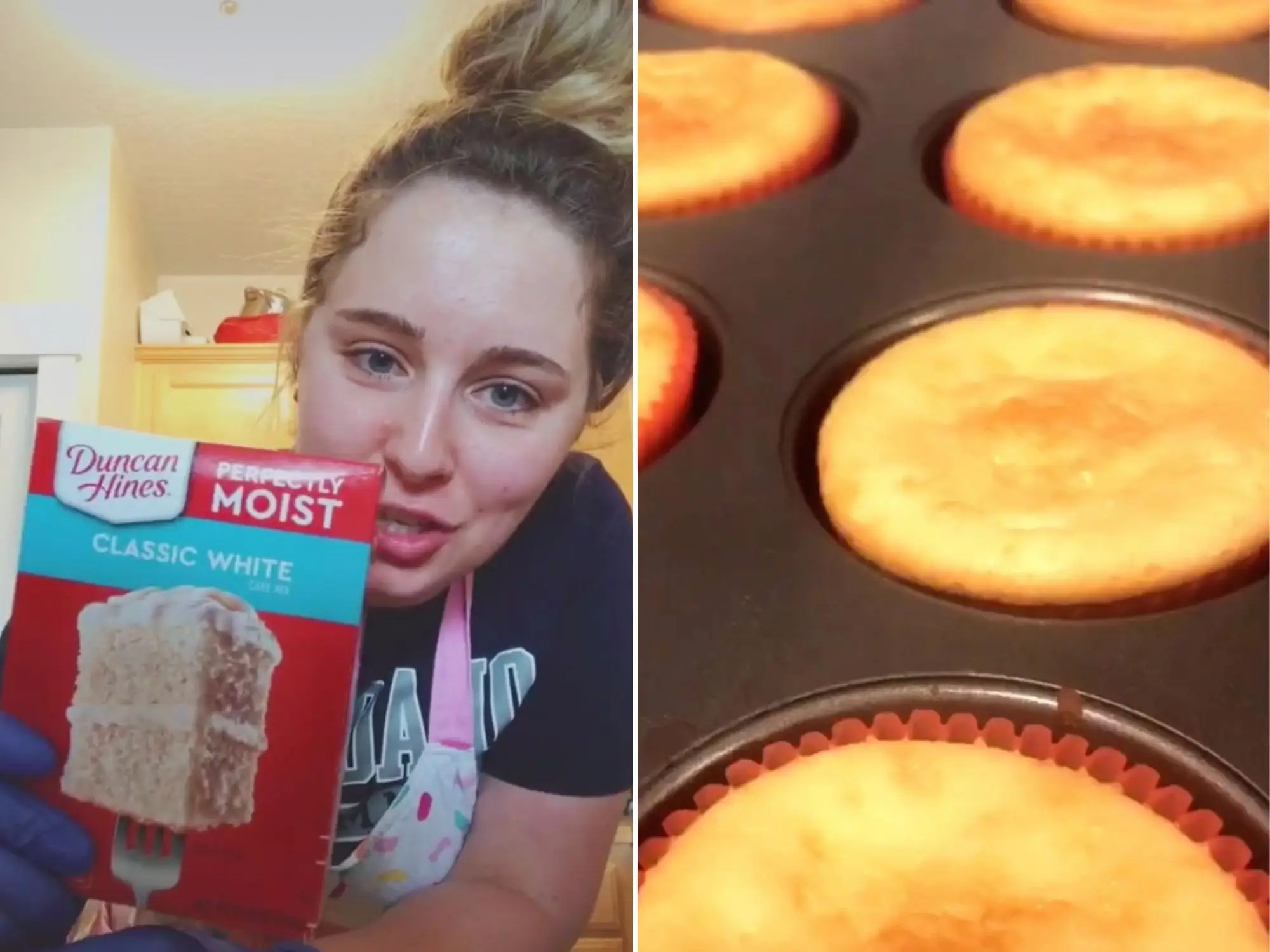TikTok Baker's Hacks for Doctoring Cake Mix, Making Vegan Cake
