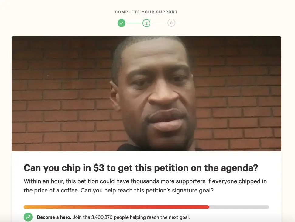 Former Employees Demand Donate Floyd Petition Money