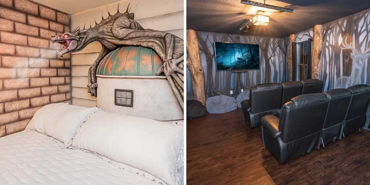 PHOTOS Unique and Huge Harry PotterThemed House You Can Stay in