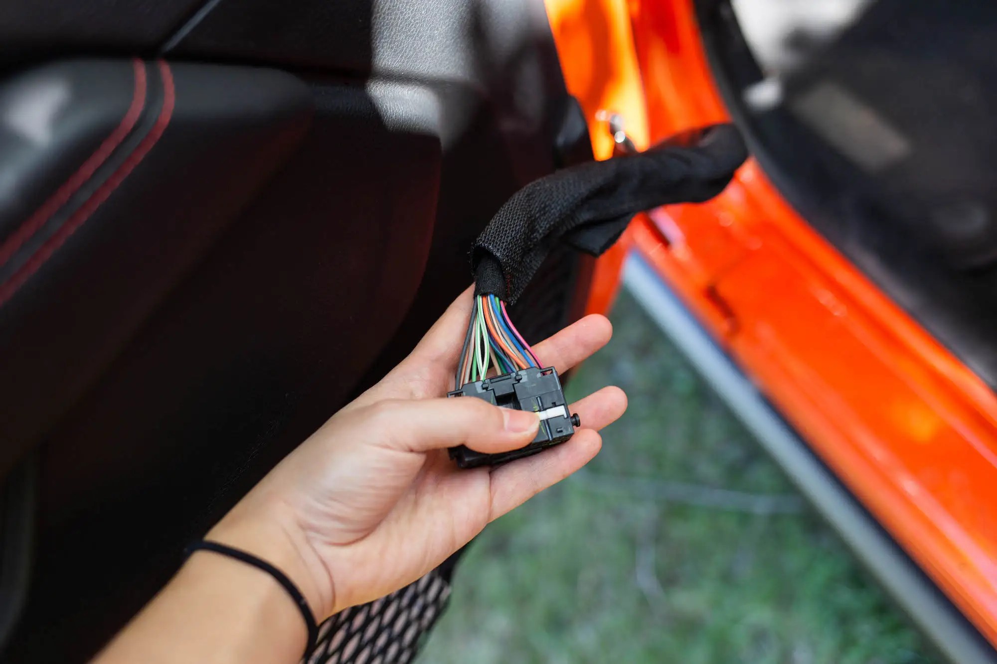 It's surprisingly easy to pull the doors off of Jeep's ultrarugged
