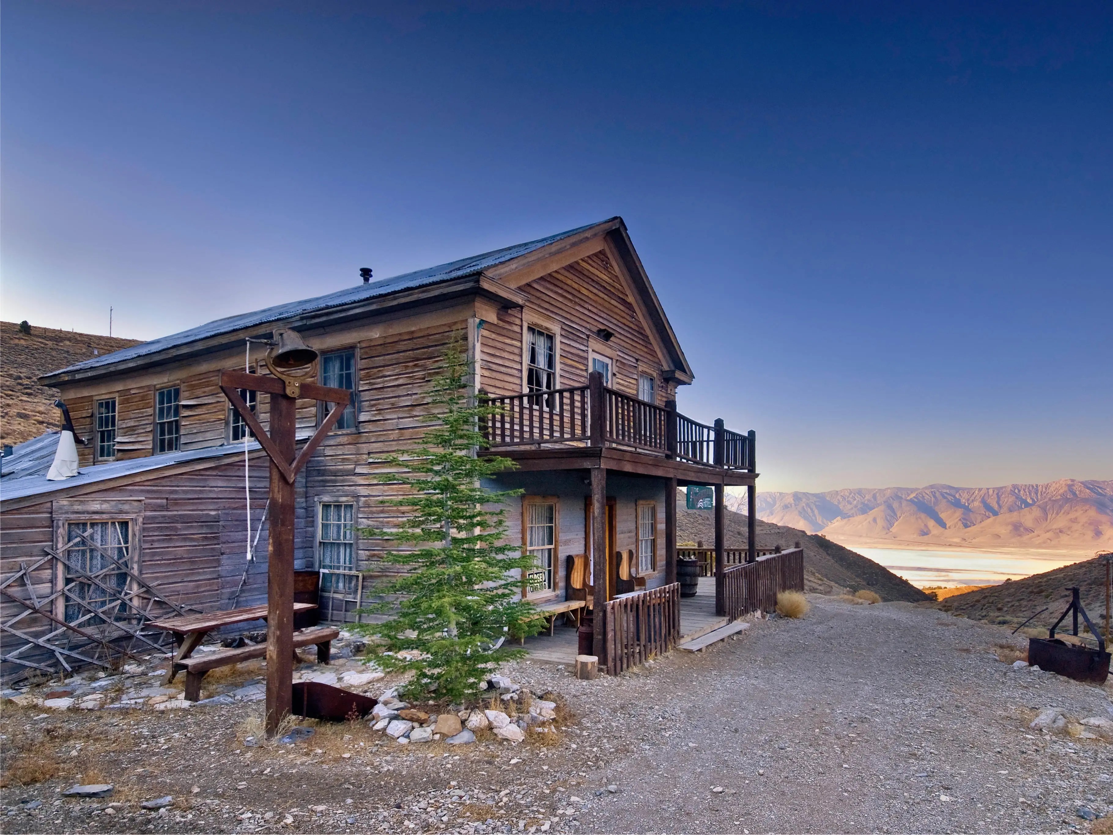 A Hotel in a Ghost Town Burned Down on the Anniversary of Its Opening