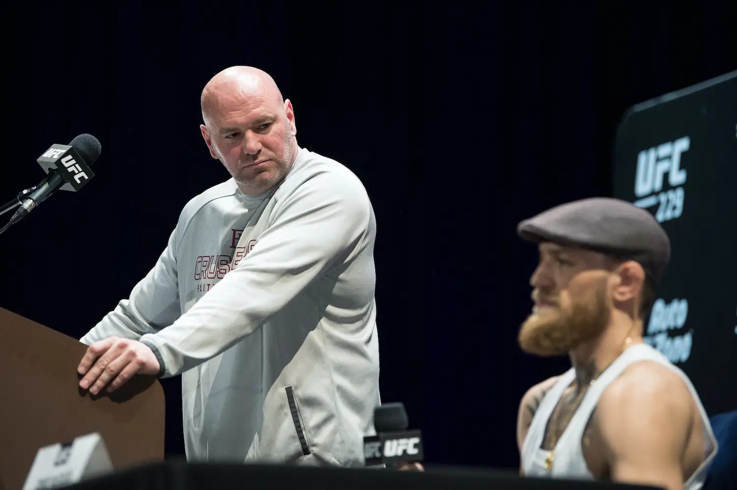 UFC boss Dana White angry at Conor McGregor for leaking their messages