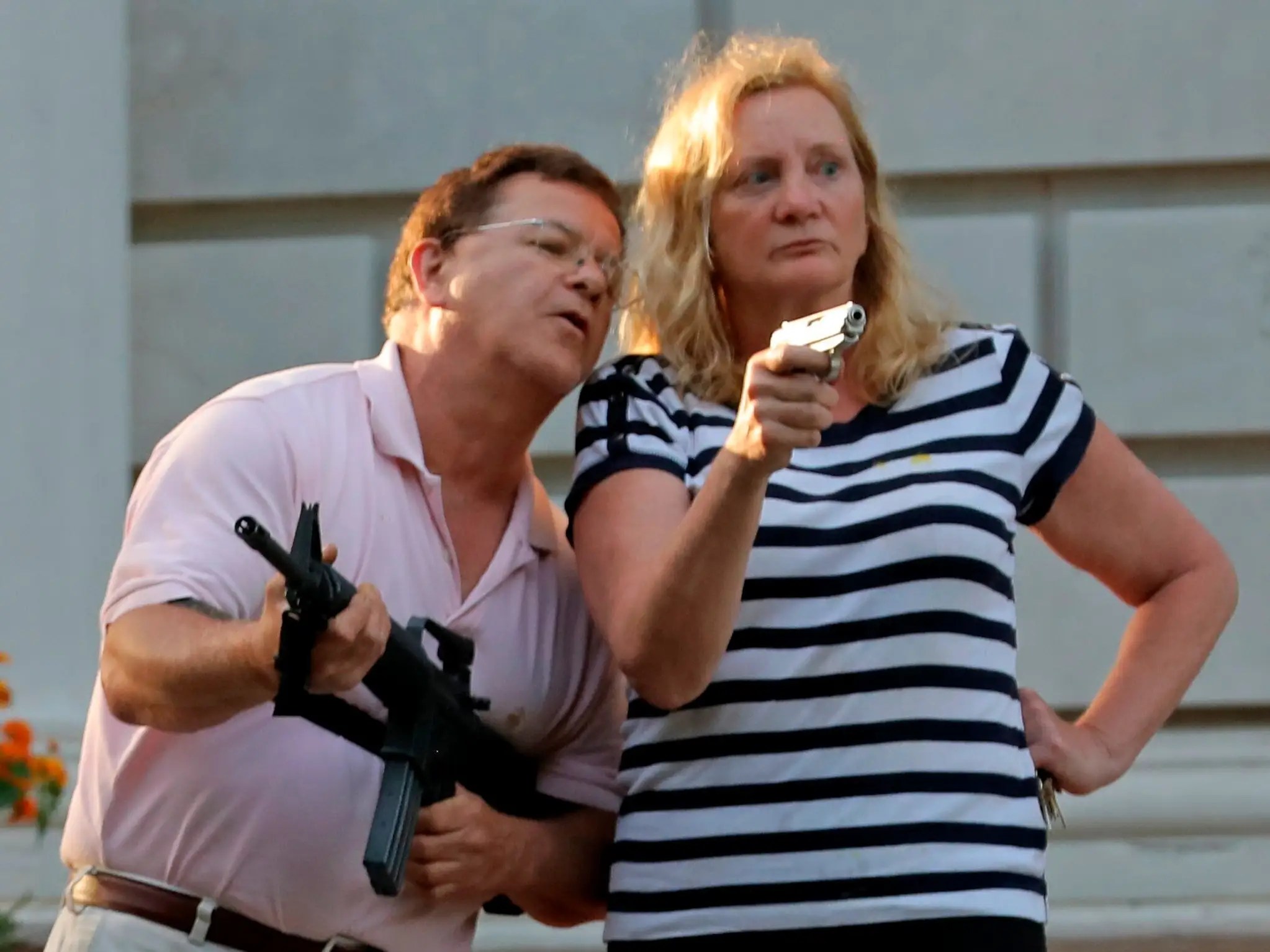 St. Louis Lawyer Who Pointed Gun at BLM Protesters Confirms Senate Run