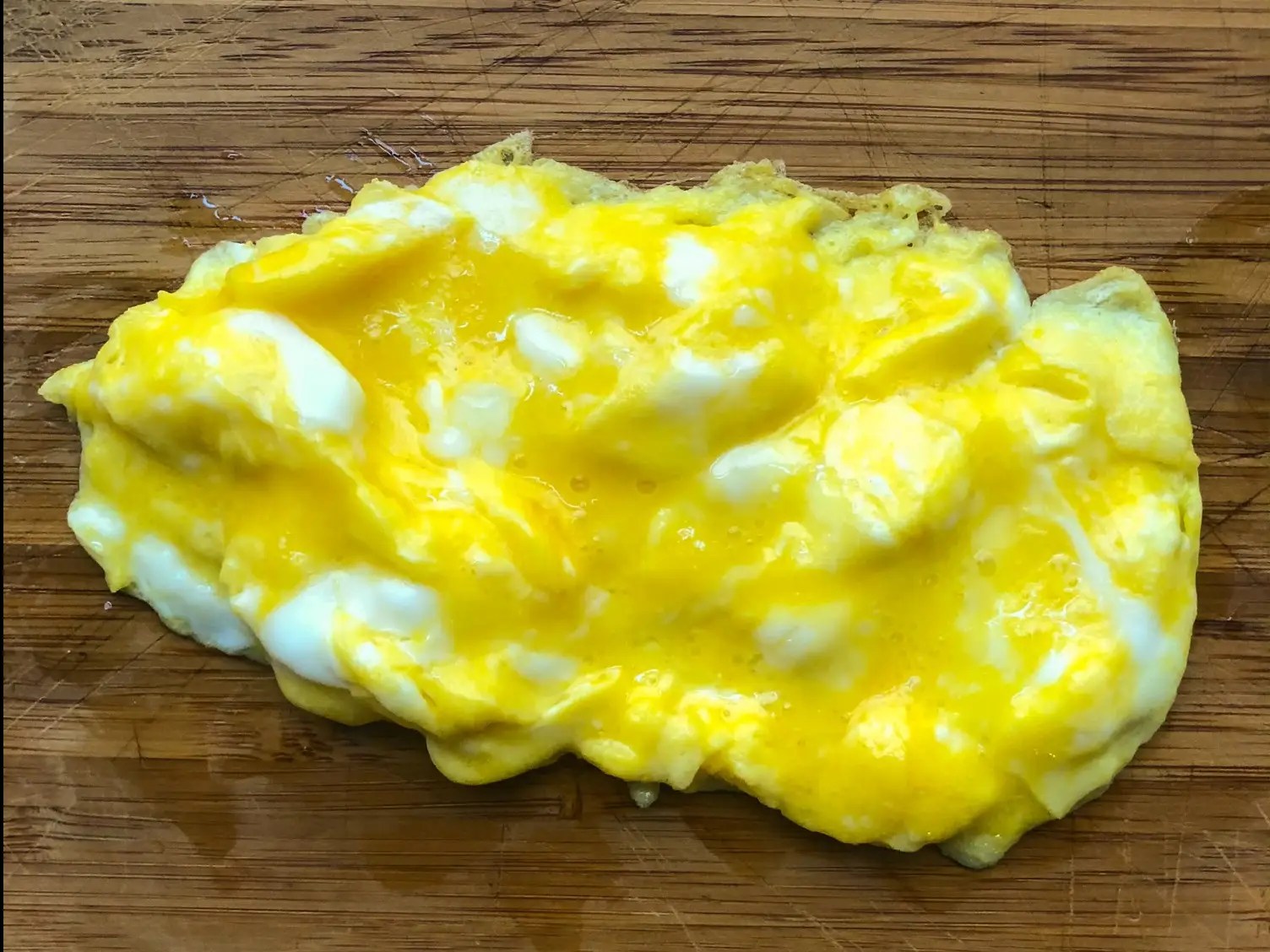 Photos show how scrambled eggs can look different depending on how you