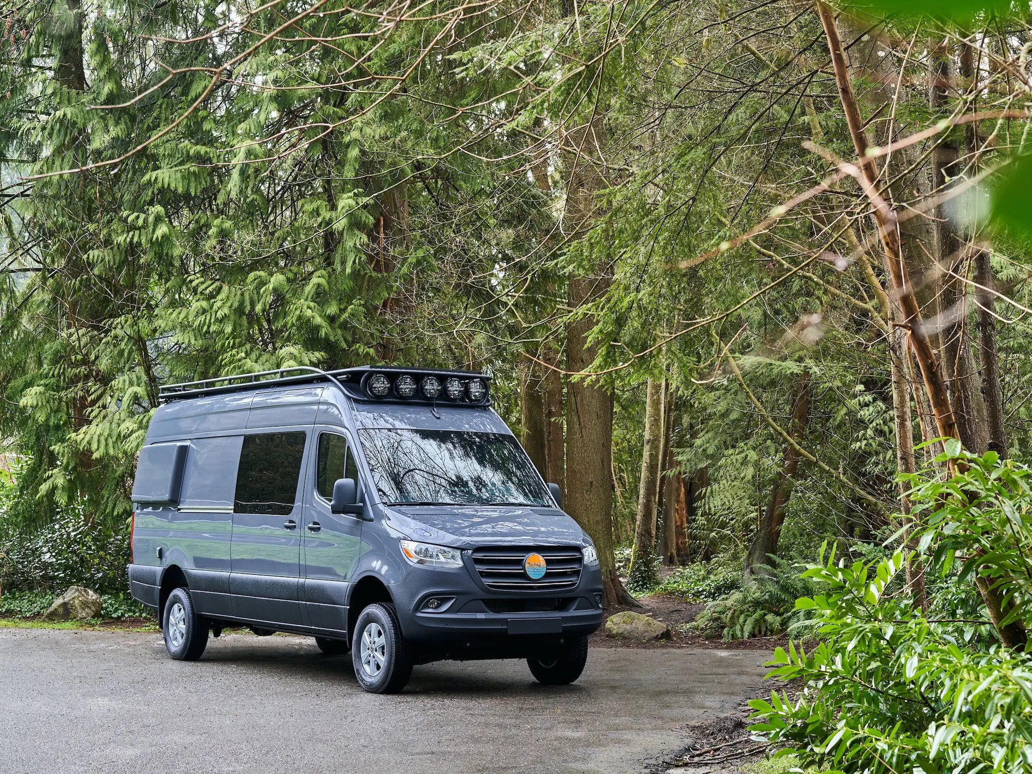 Nomad Vanz's Camper Van for Backcountry Built in a Mercedes Sprinter